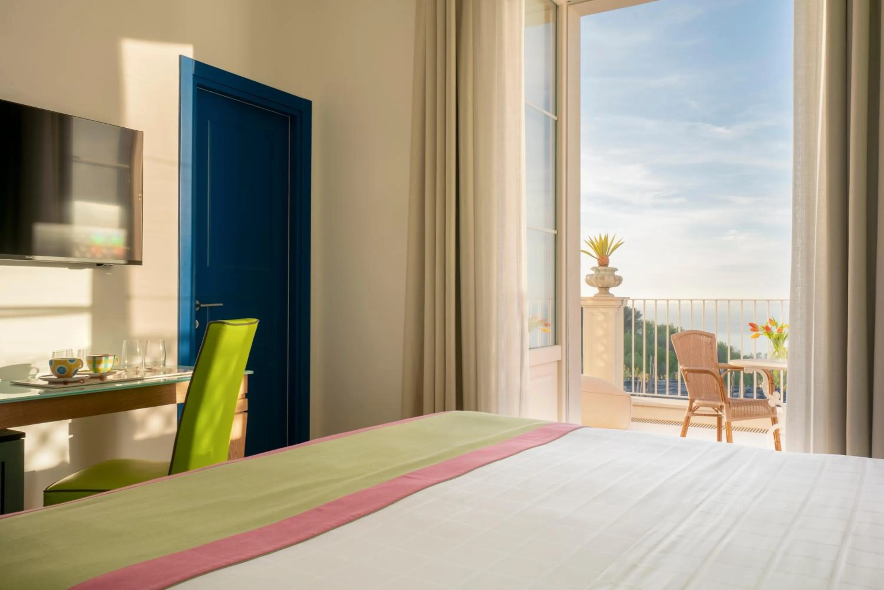 Bed in Relais Palazzo del Barone