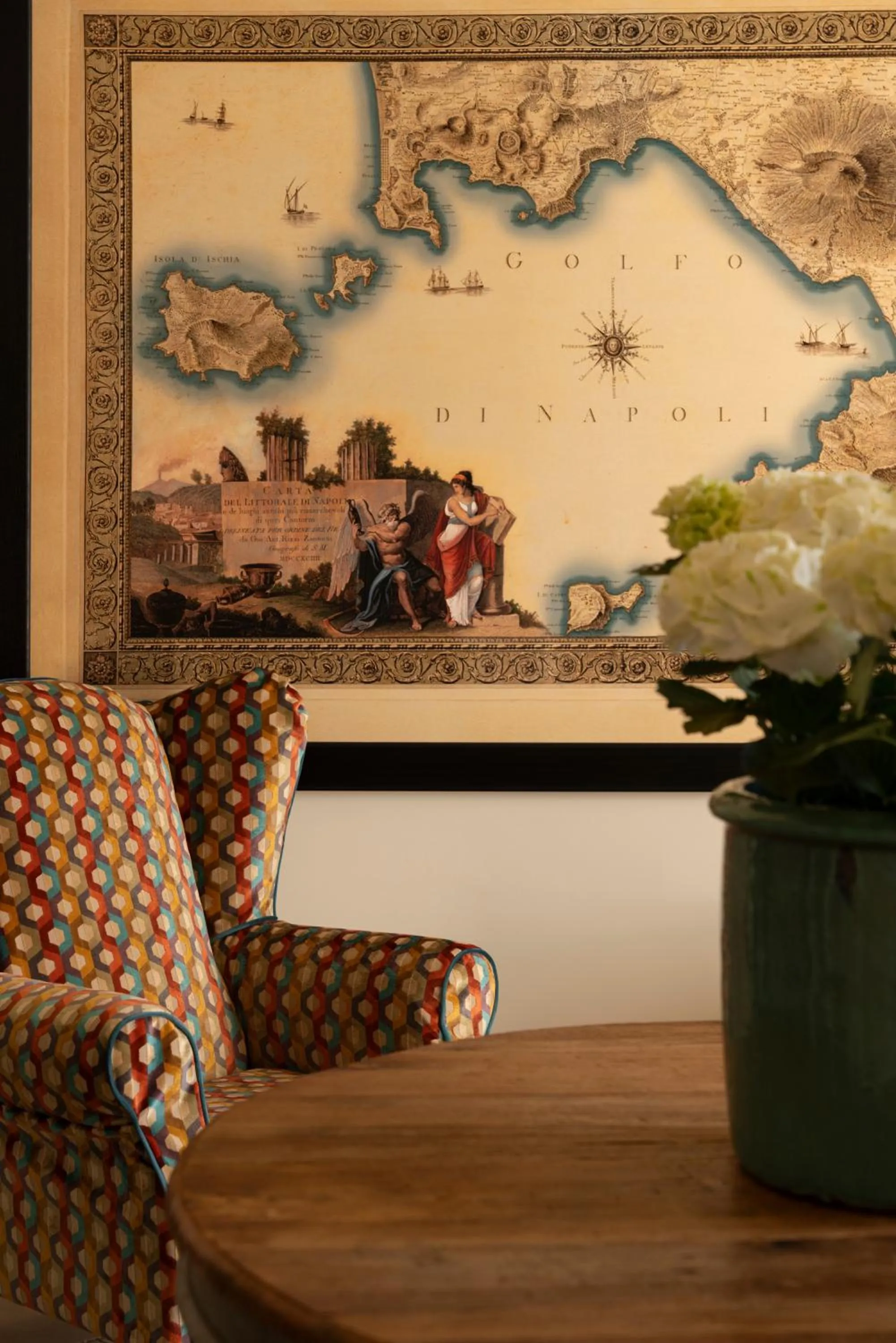 Lobby or reception in Relais Palazzo del Barone