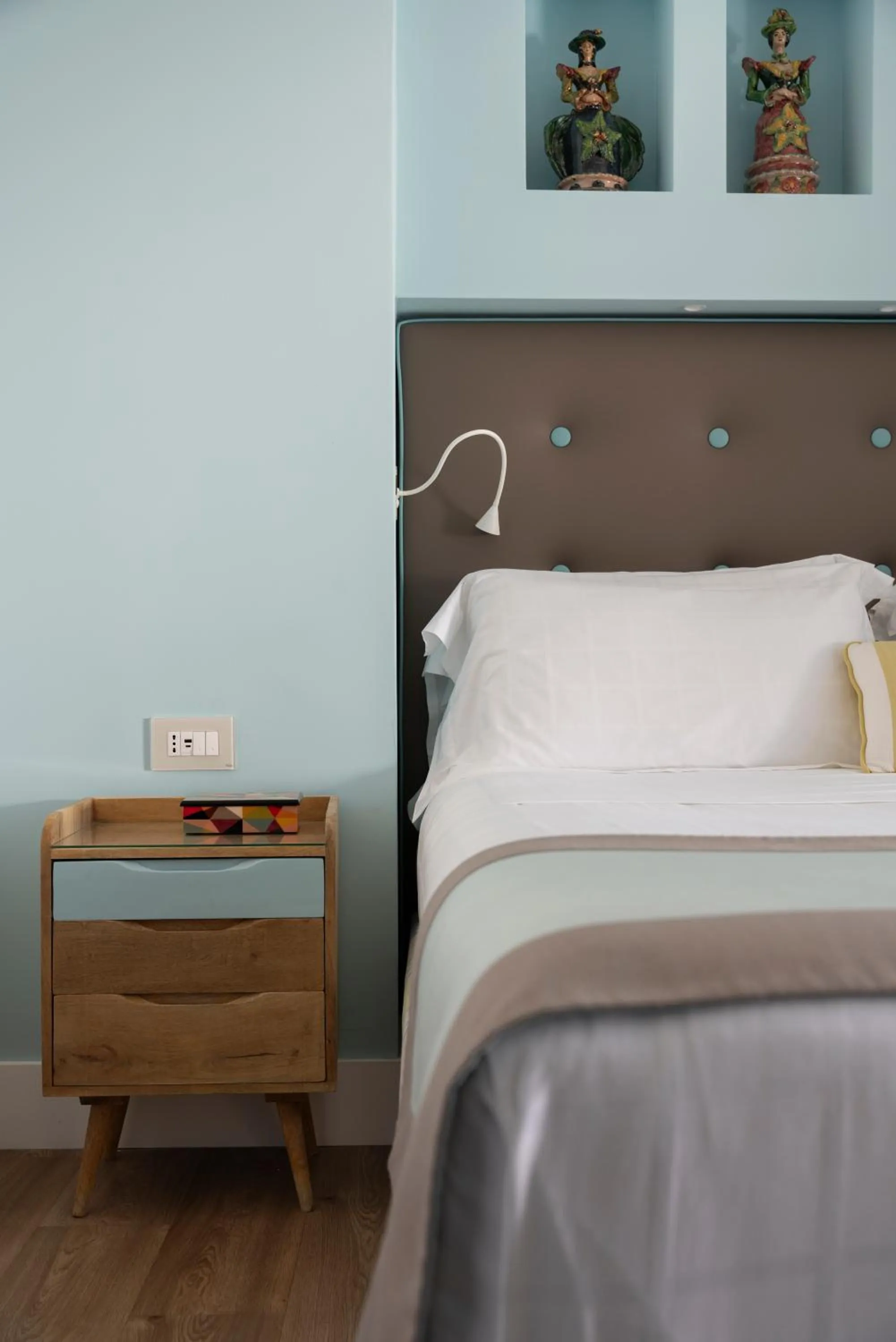 Bed in Relais Palazzo del Barone