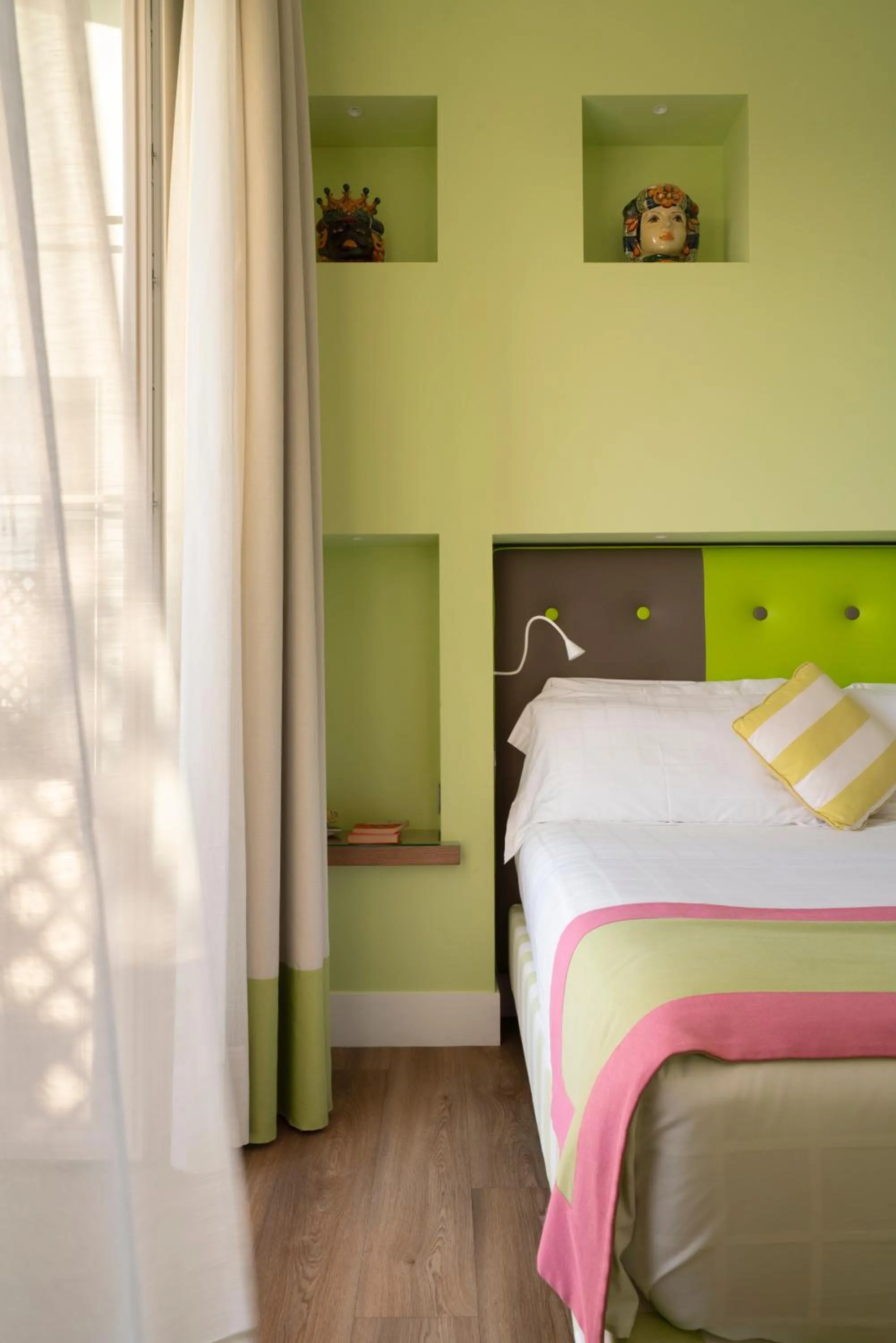 Bed in Relais Palazzo del Barone