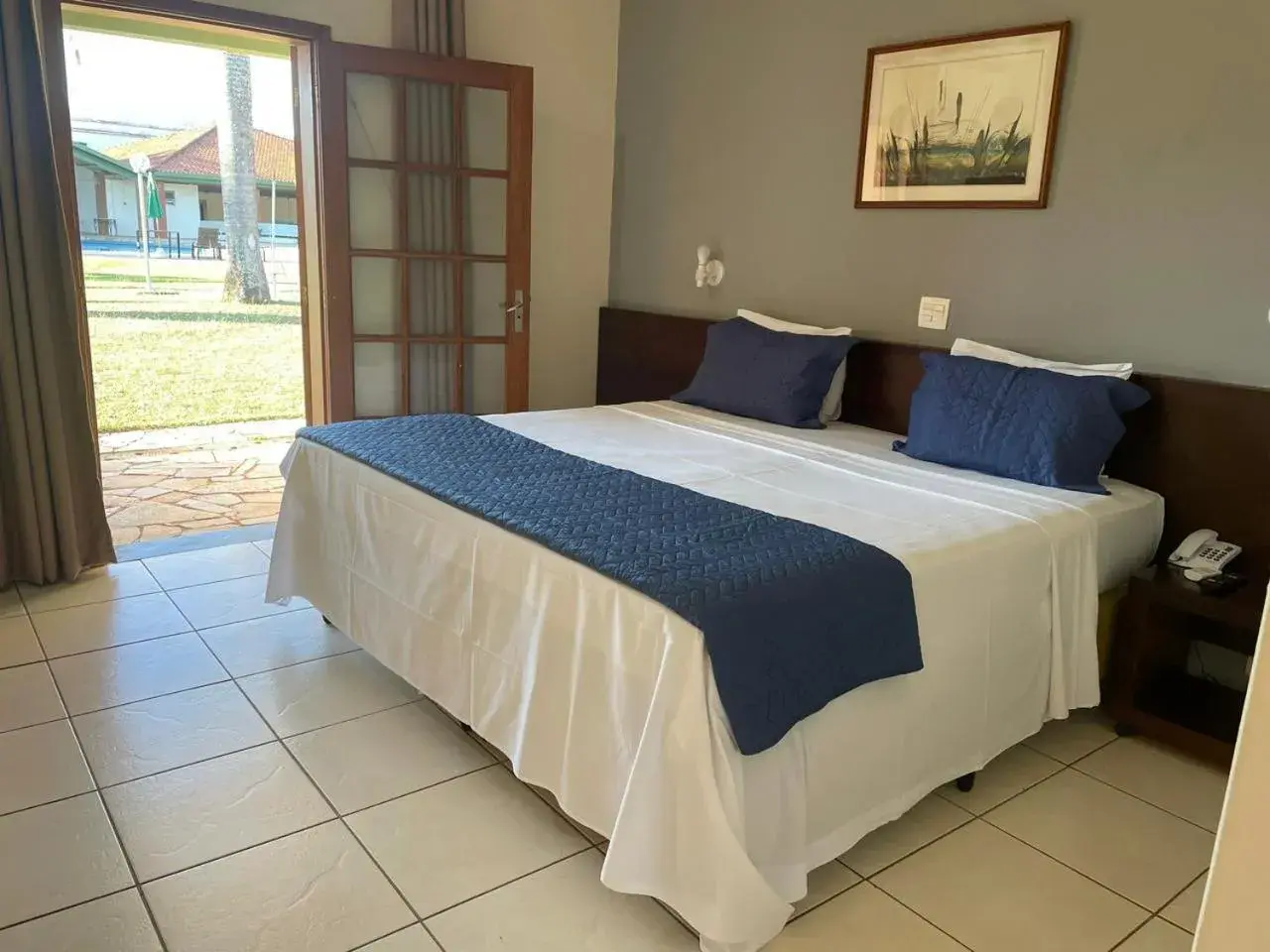 Bed in IPÊ PARK Convention Hotel Bed in IPÊ PARK Convention Hotel