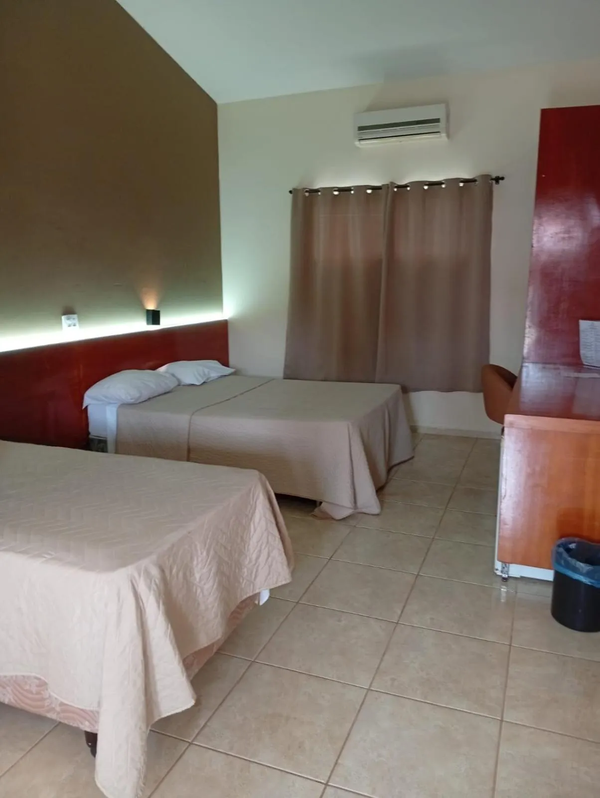 Bed in IPÊ PARK Convention Hotel