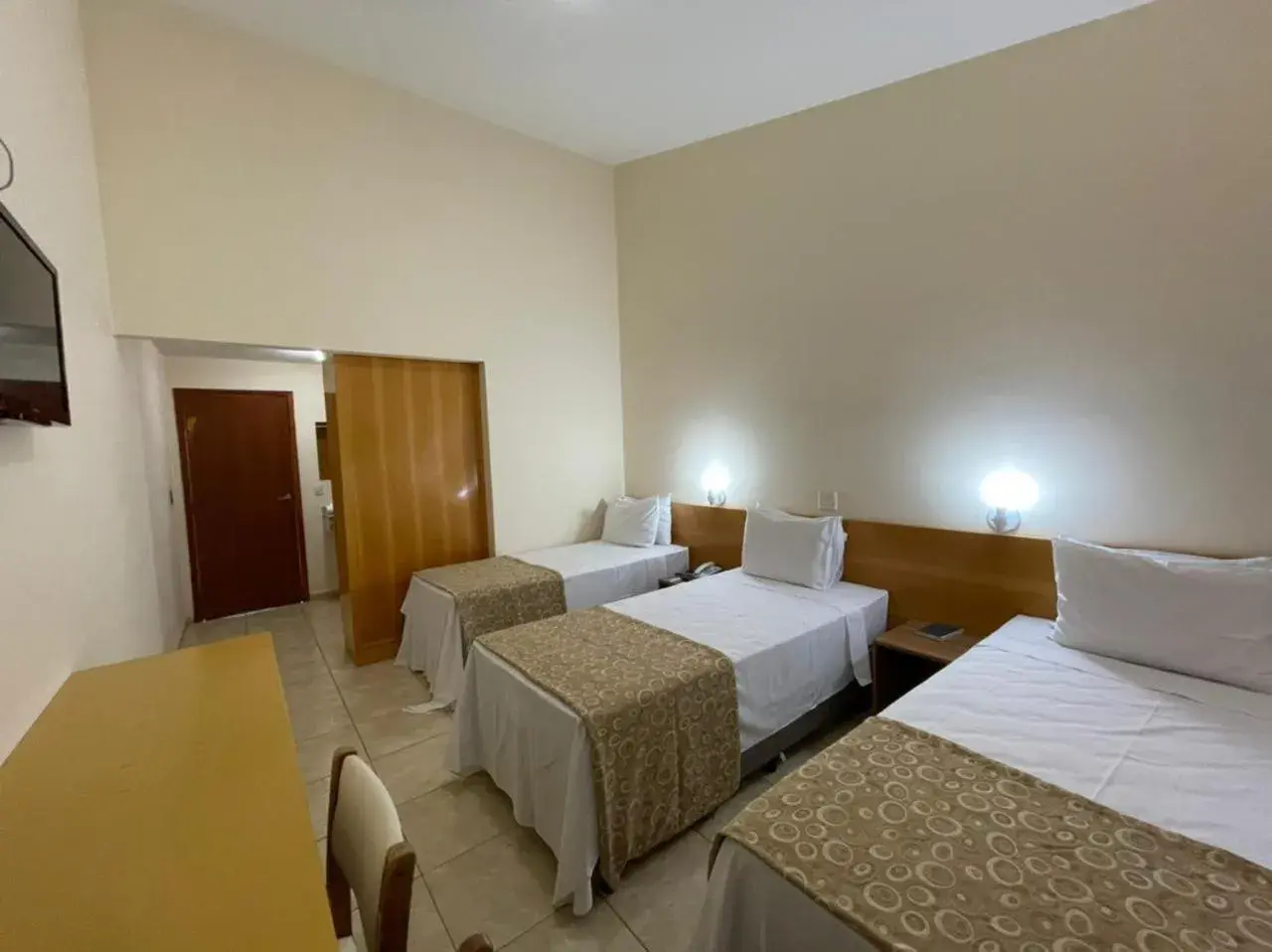 Bed in IPÊ PARK Convention Hotel Bed in IPÊ PARK Convention Hotel