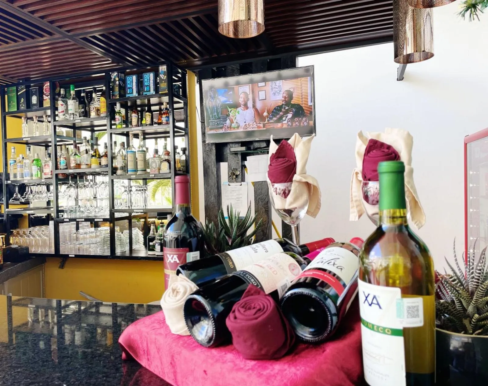 Lounge or bar in Hotel Tulija Palenque