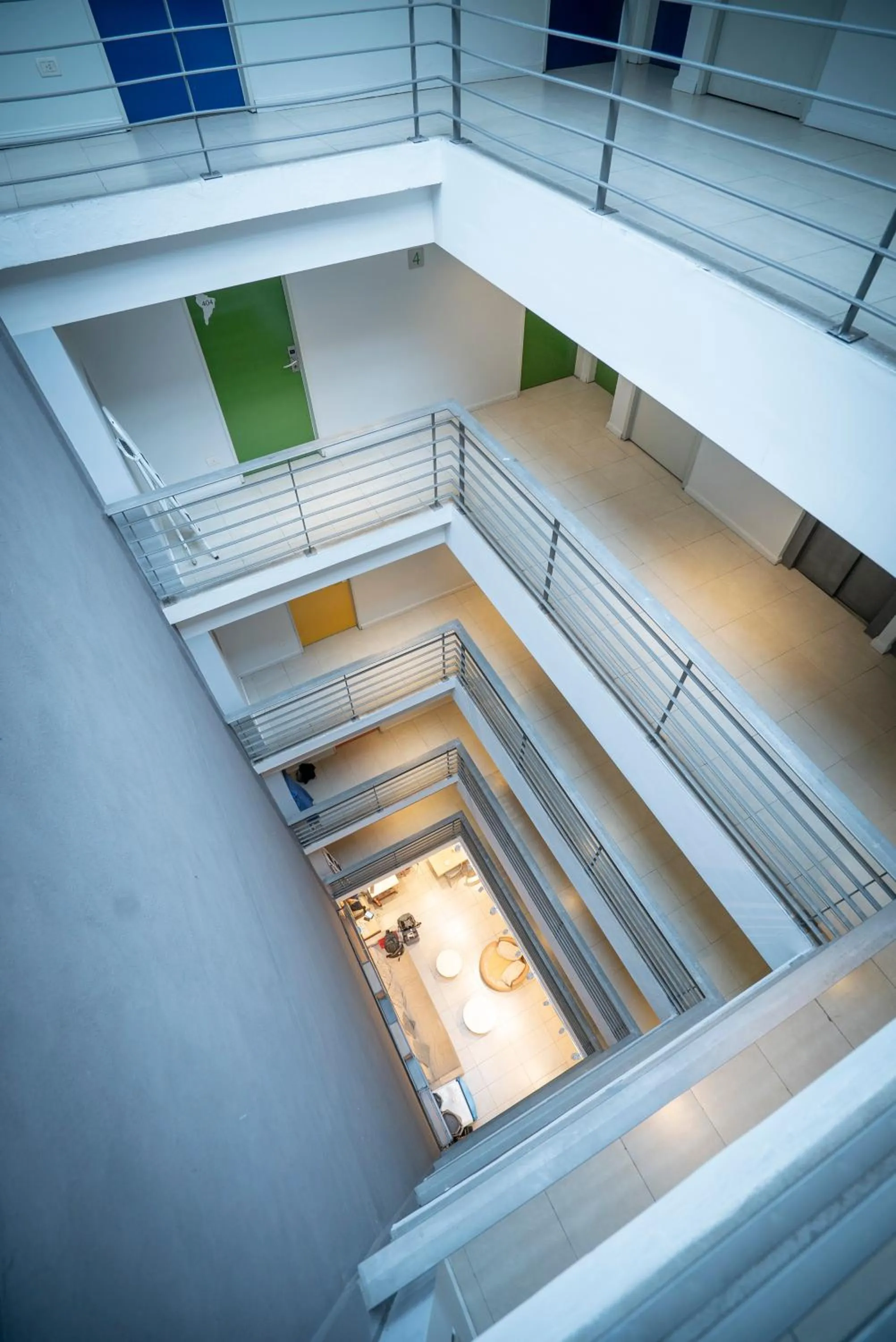 Decorative detail in America Del Sur Hostel Buenos Aires