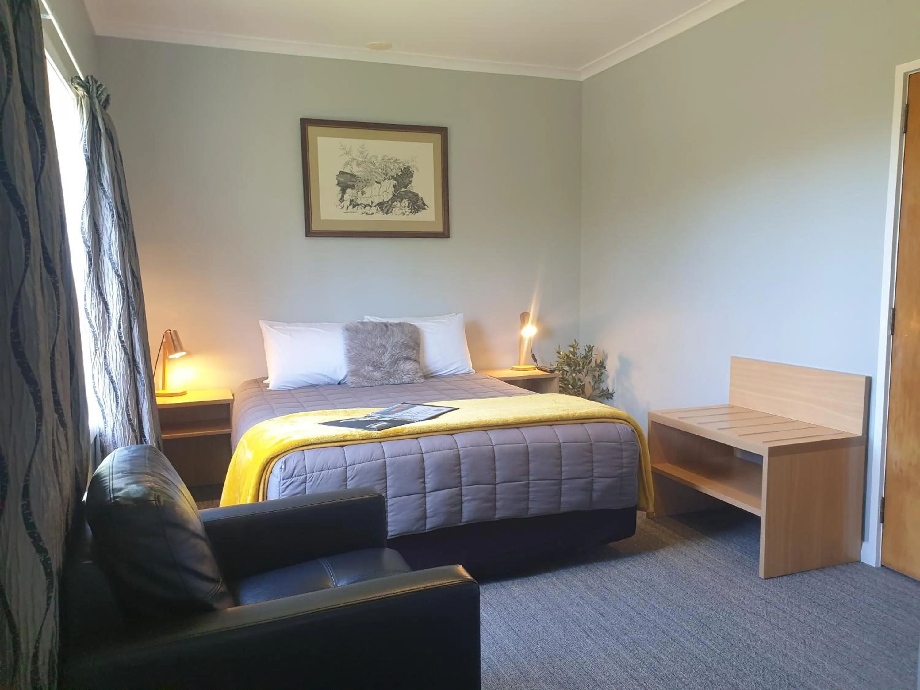 Bed in Plateau Lodge