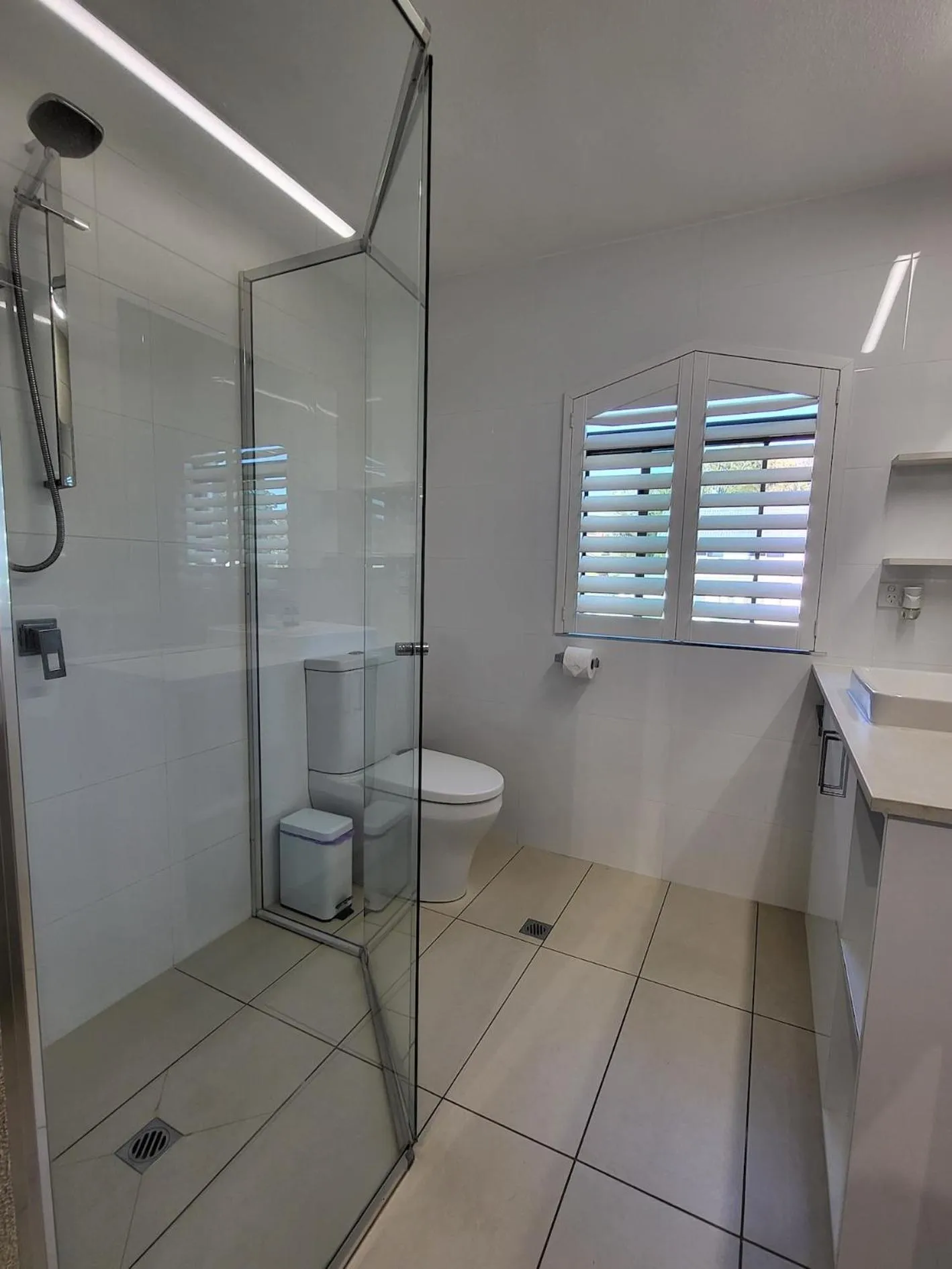 Bathroom in Byron Bay Beachfront Apartments