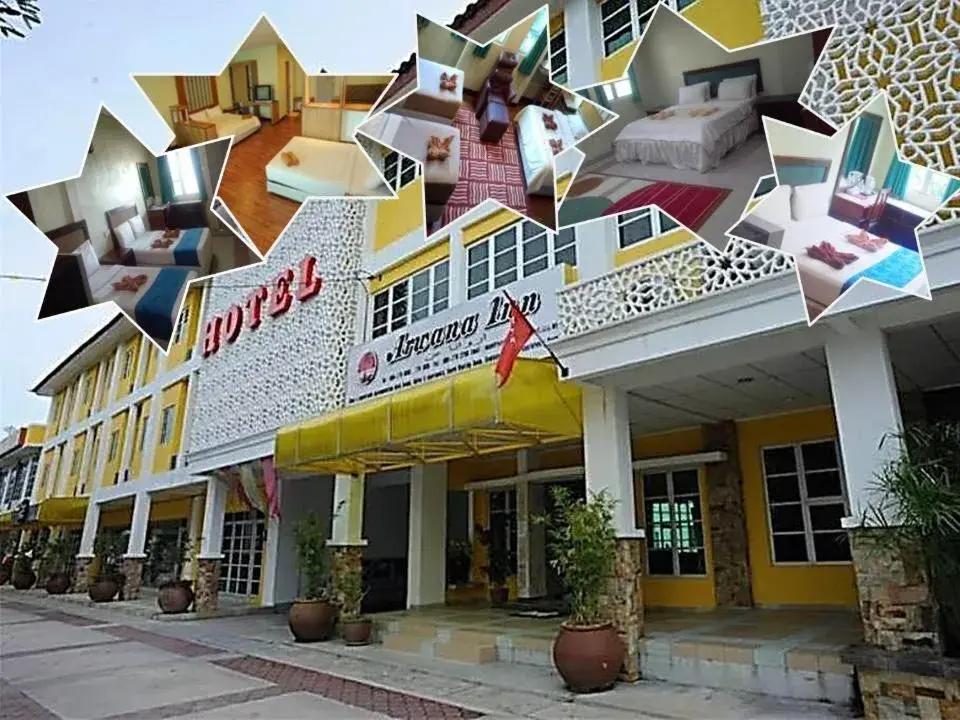 Facade/entrance in Arwana Inn Tok Bali Facade/entrance in Arwana Inn Tok Bali