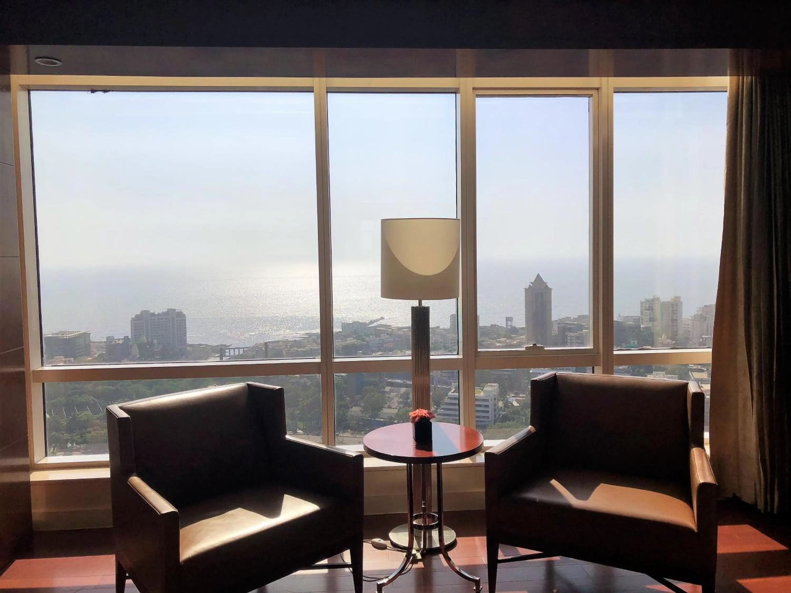 Seating area in Four Seasons Hotel Mumbai