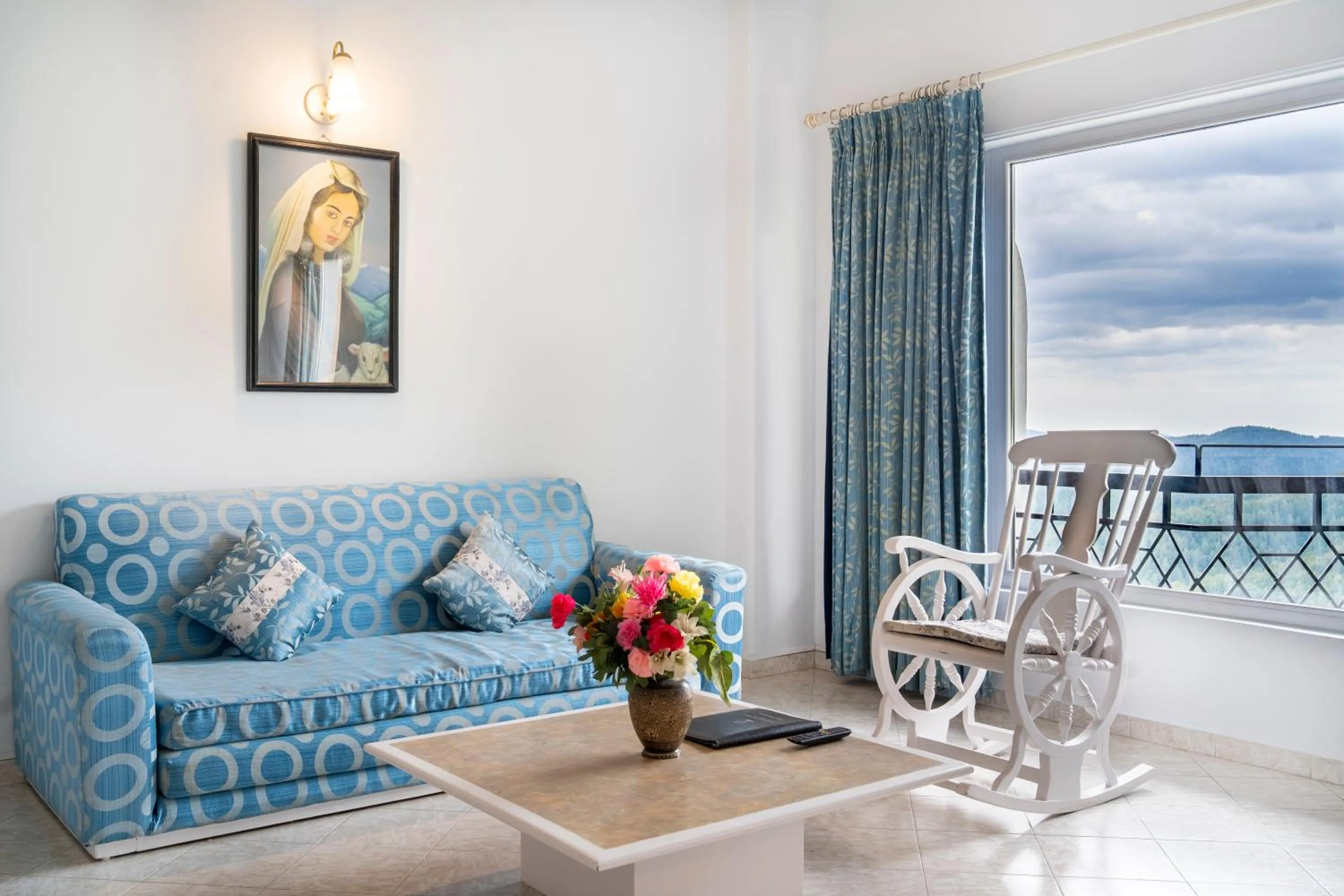 View (from property/room) in Toshali Royal View ,S H I M L A