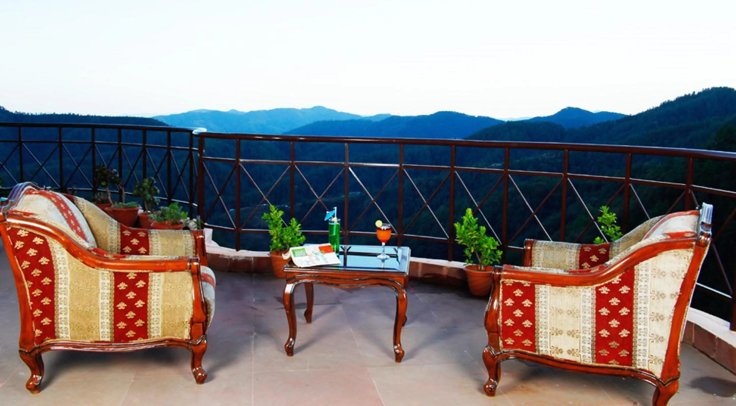 View (from property/room) in Toshali Royal View ,S H I M L A