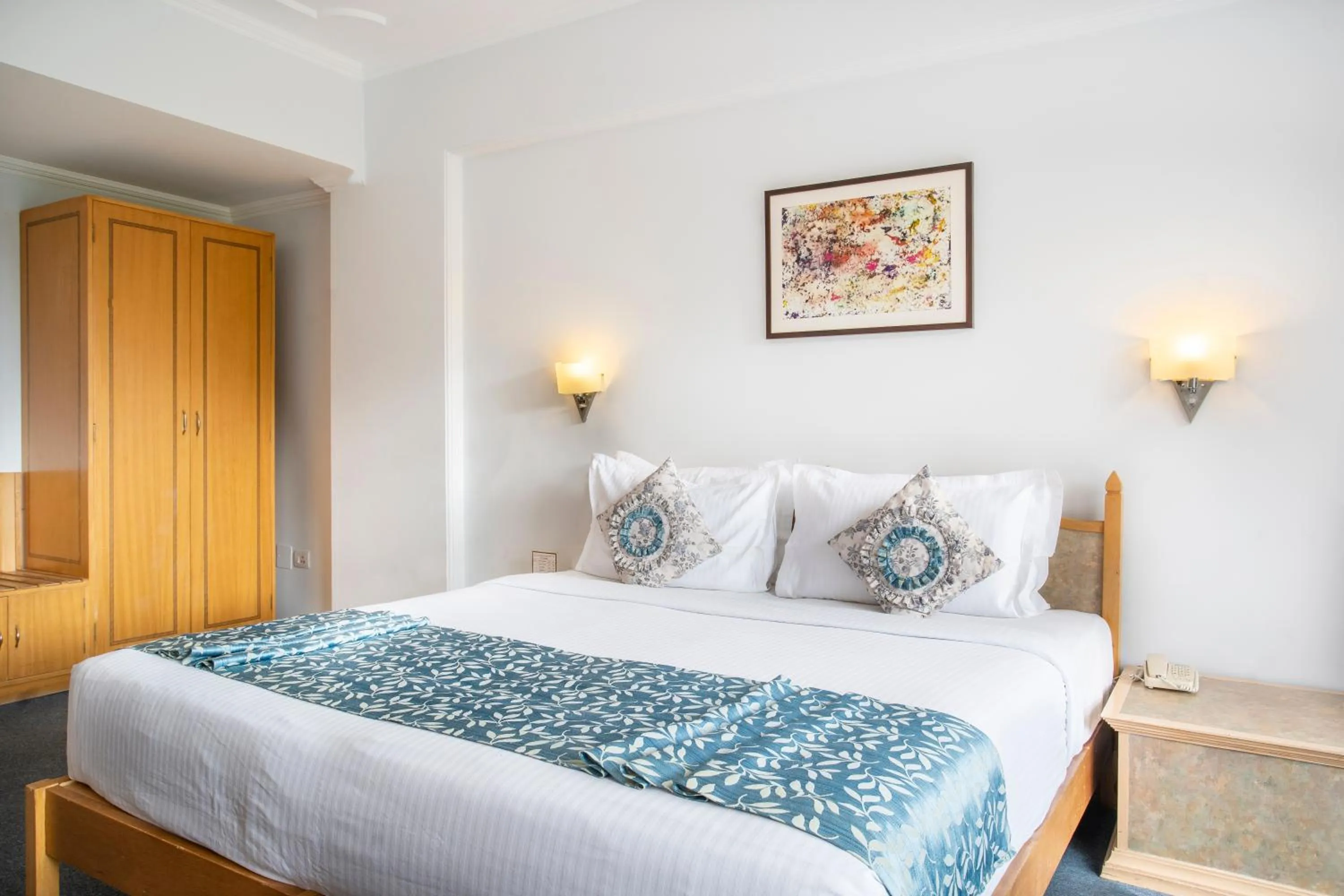 Bed in Toshali Royal View ,S H I M L A