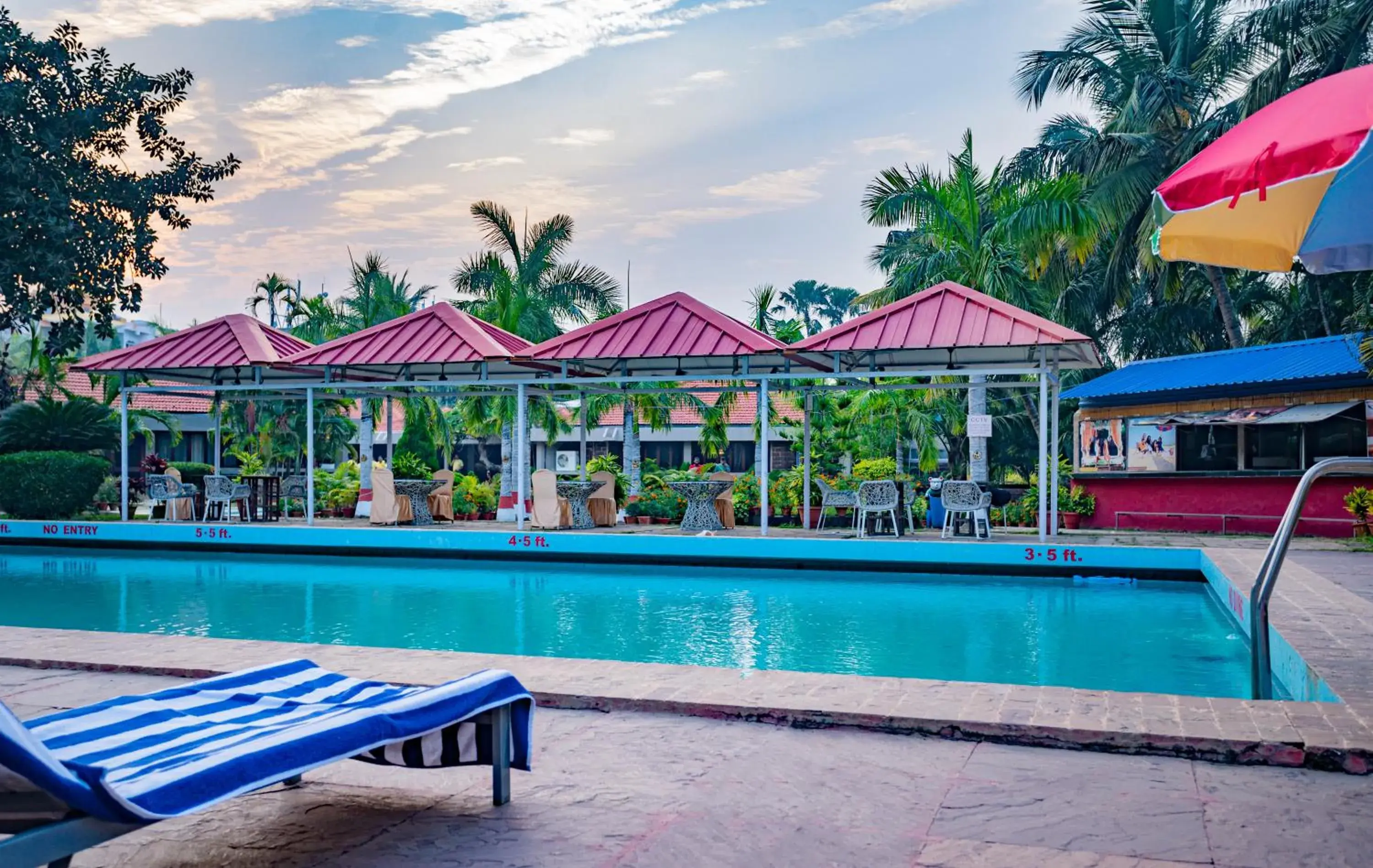 Swimming pool in Toshali Sands Puri Swimming pool in Toshali Sands Puri