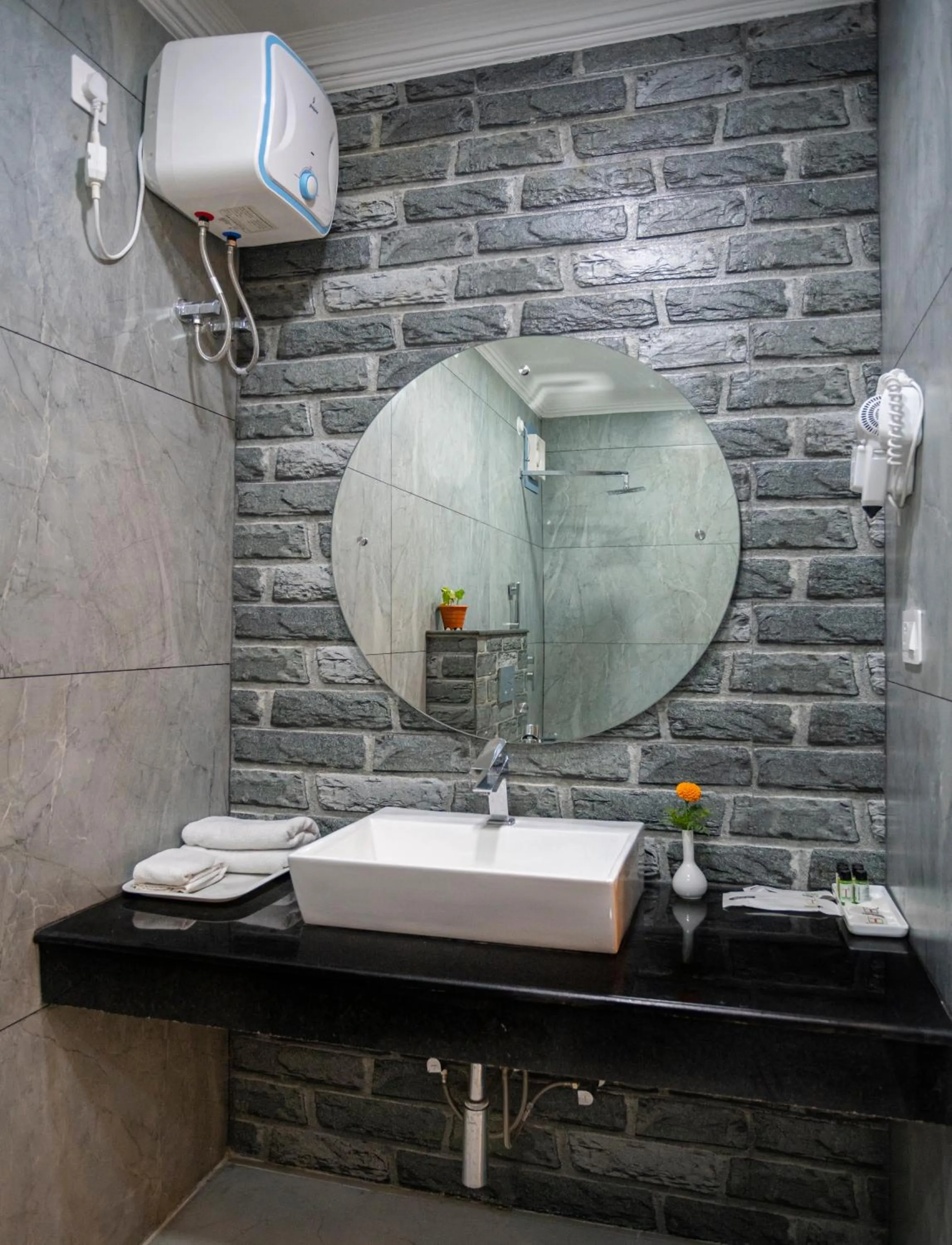 Bathroom in Toshali Sands Puri