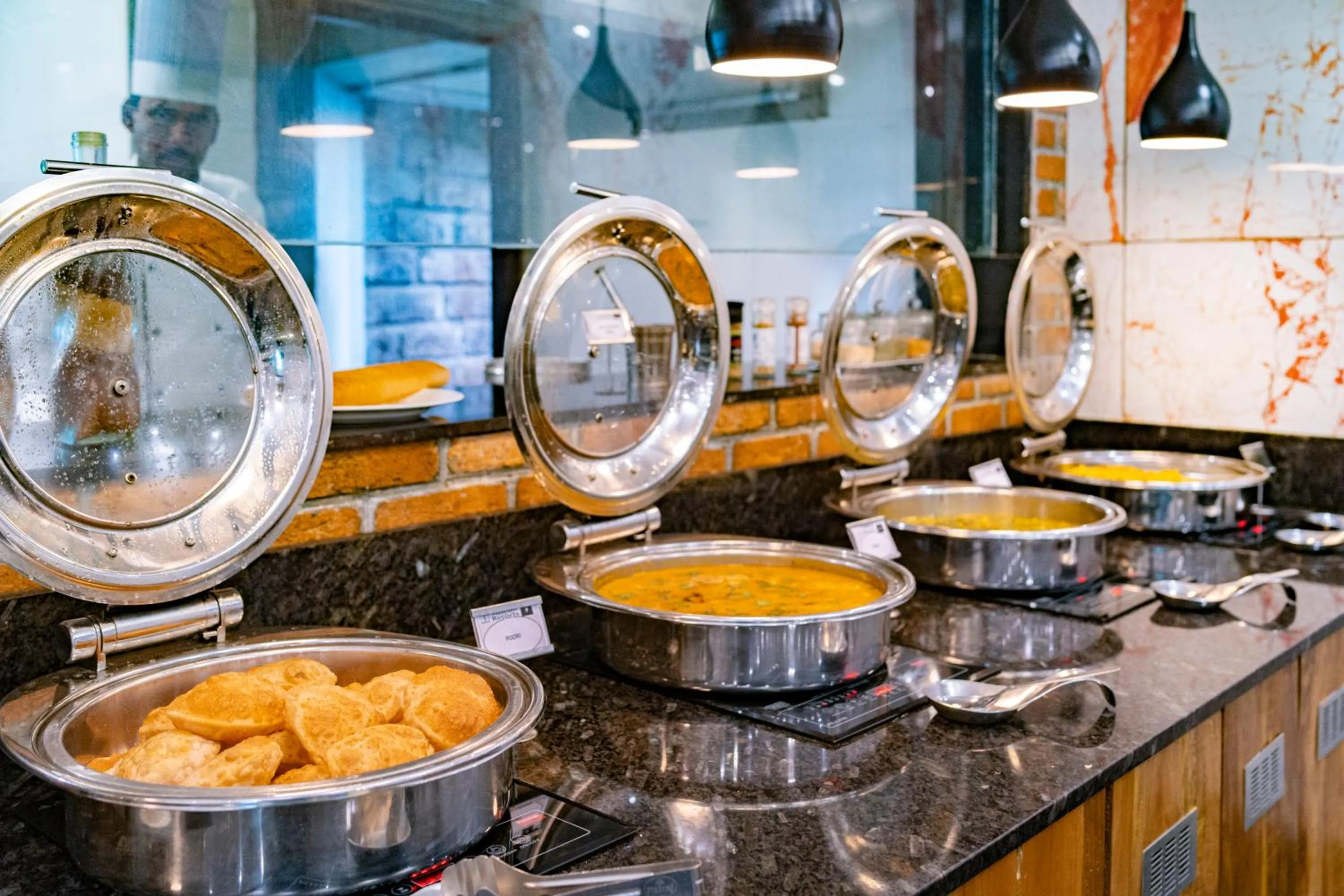 Breakfast in Toshali Sands Puri