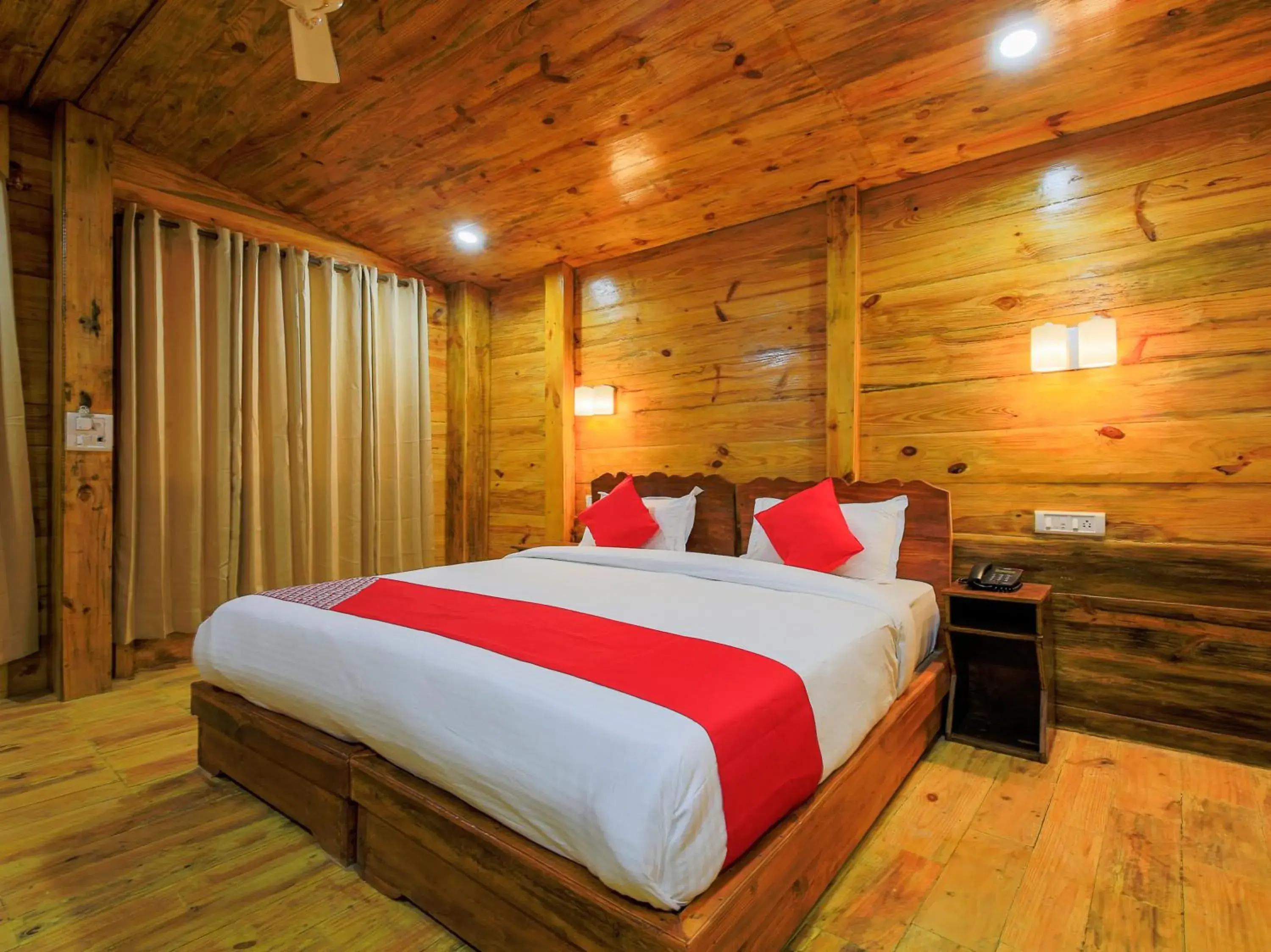 Bedroom, Bed in Brushwood Villa- Cottages and Bar Bedroom, Bed in Brushwood Villa- Cottages and Bar