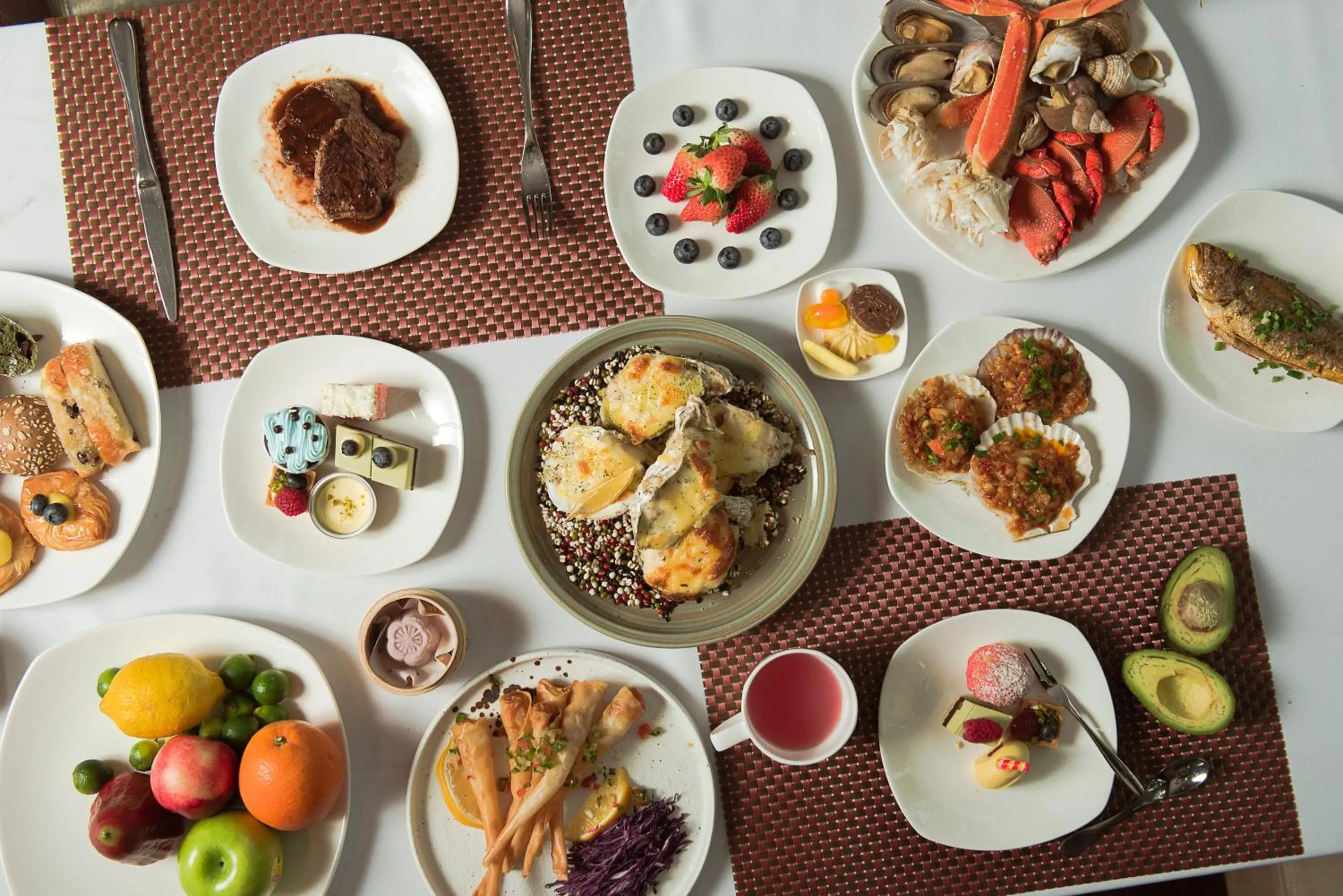 Food close-up in Zhejiang Xizi Hotel