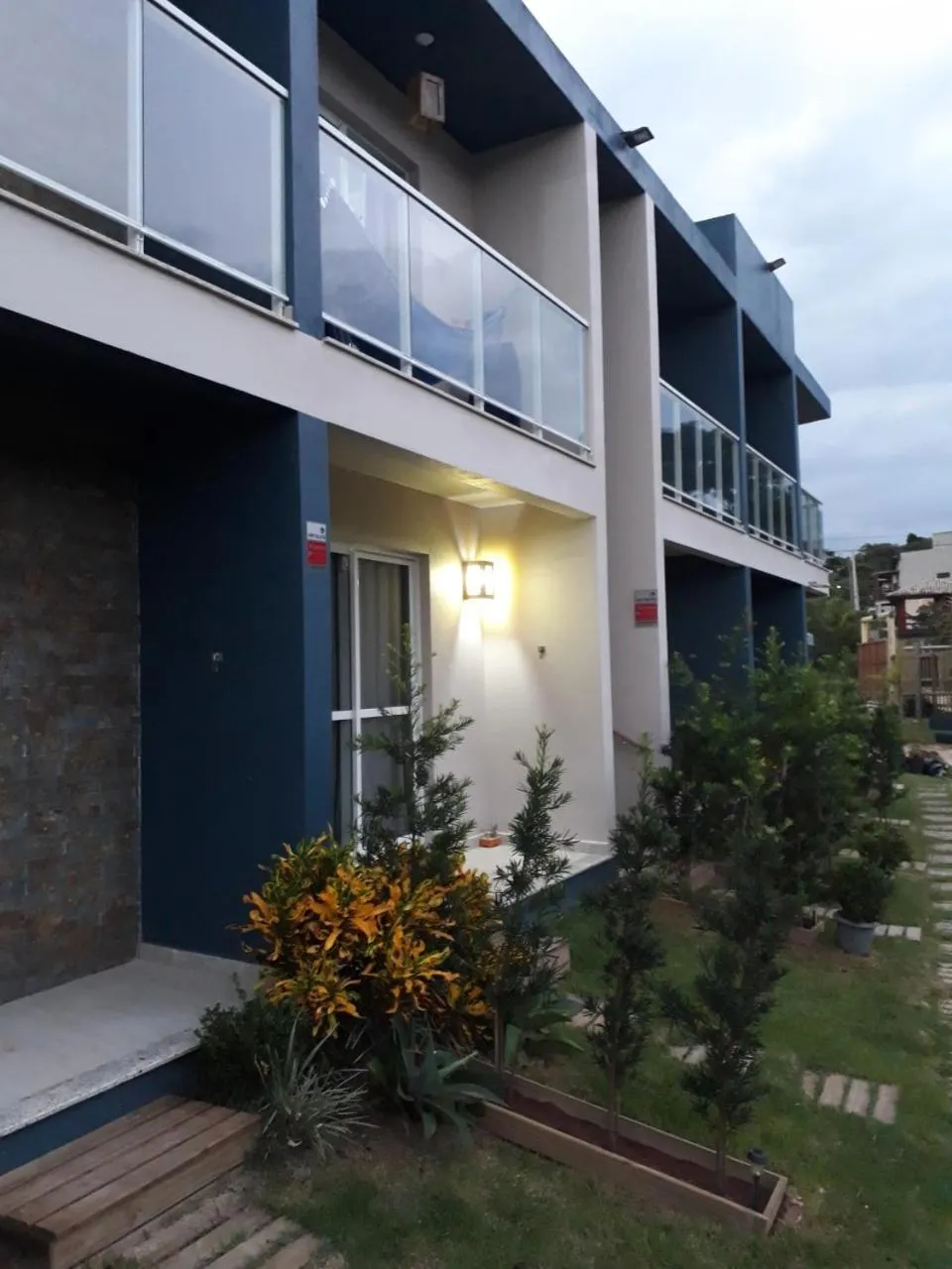 Property building in Pousada Azul Oceano