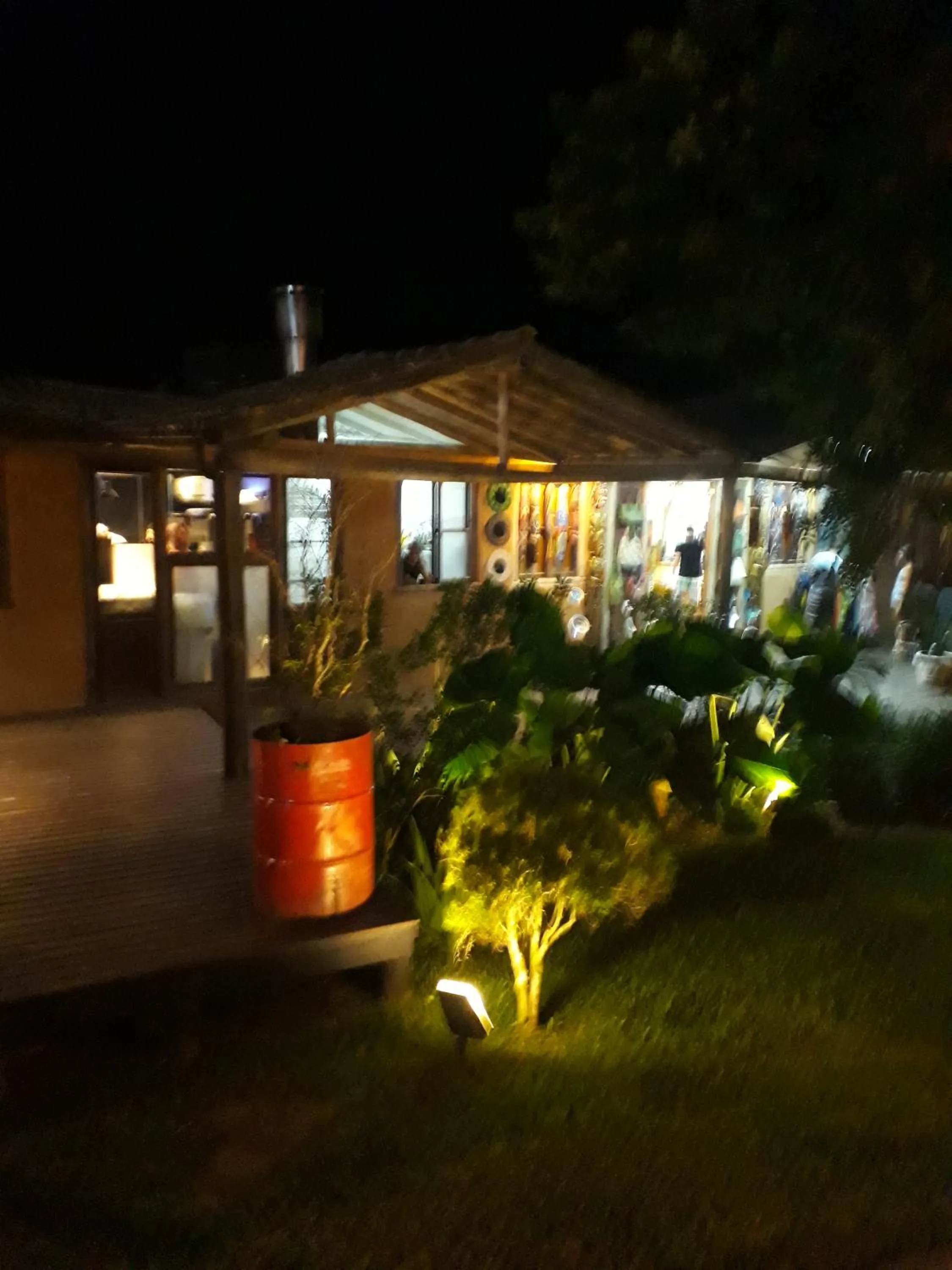 Restaurant/places to eat in Pousada Azul Oceano