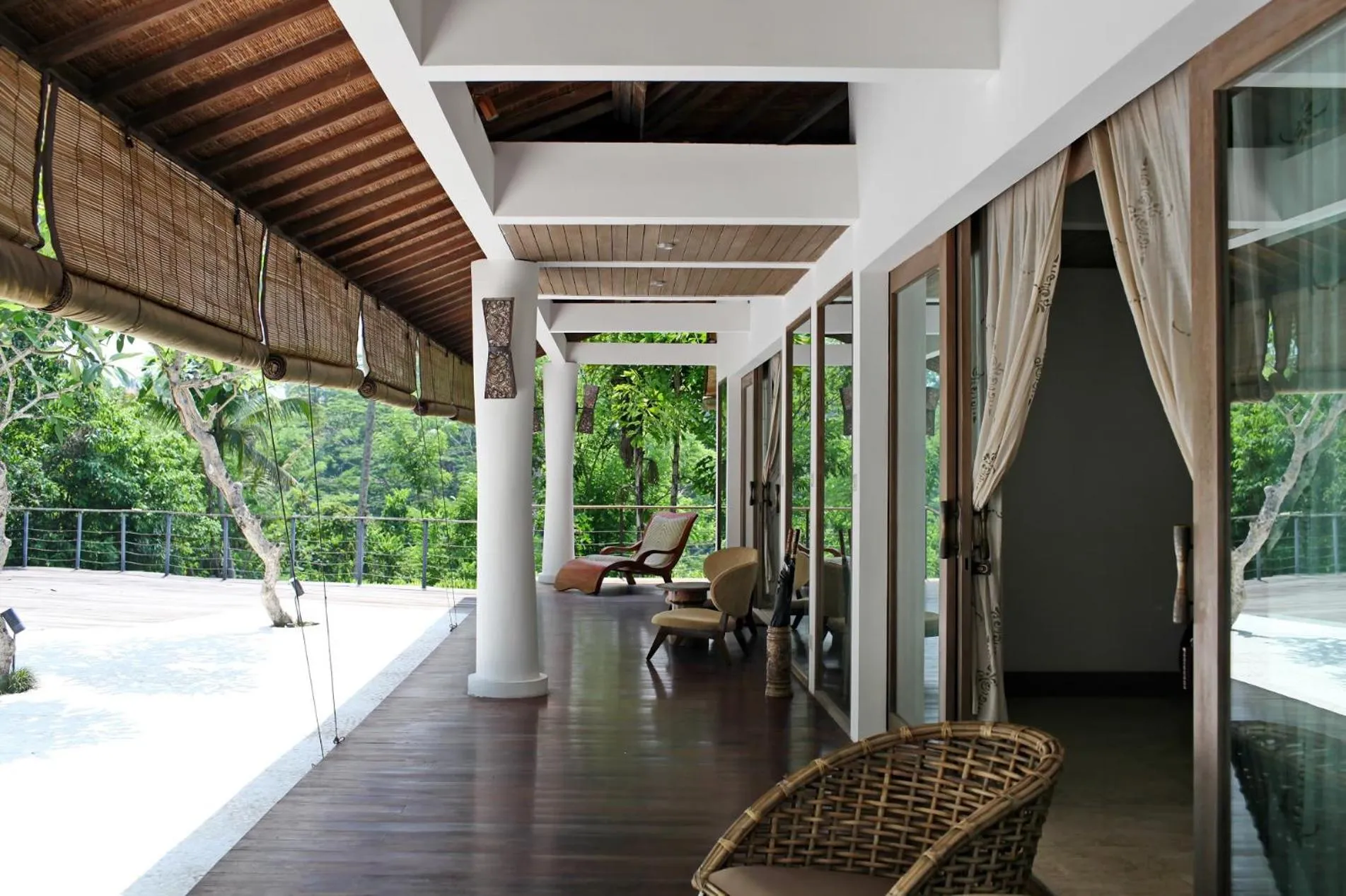 Living room in Ayurvedagram Bali