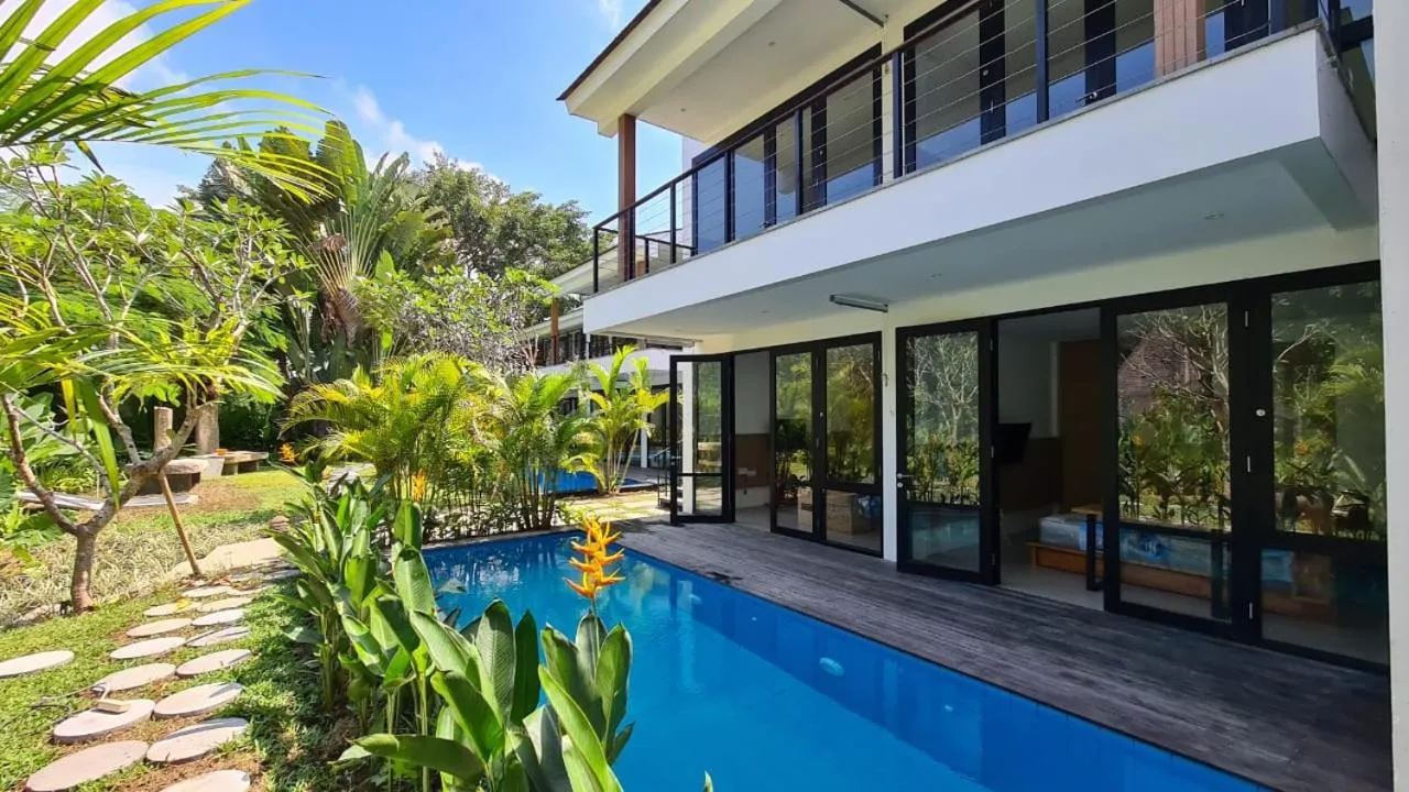 Pool view in Ayurvedagram Bali