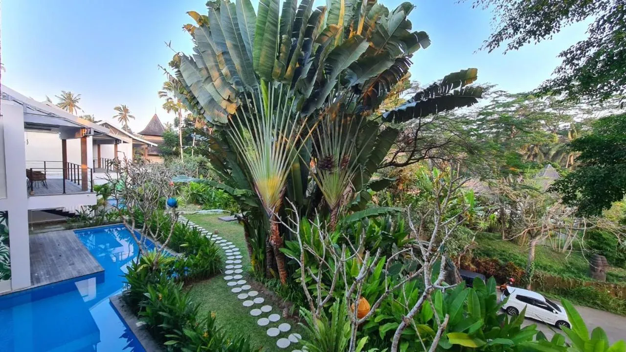 Garden in Ayurvedagram Bali