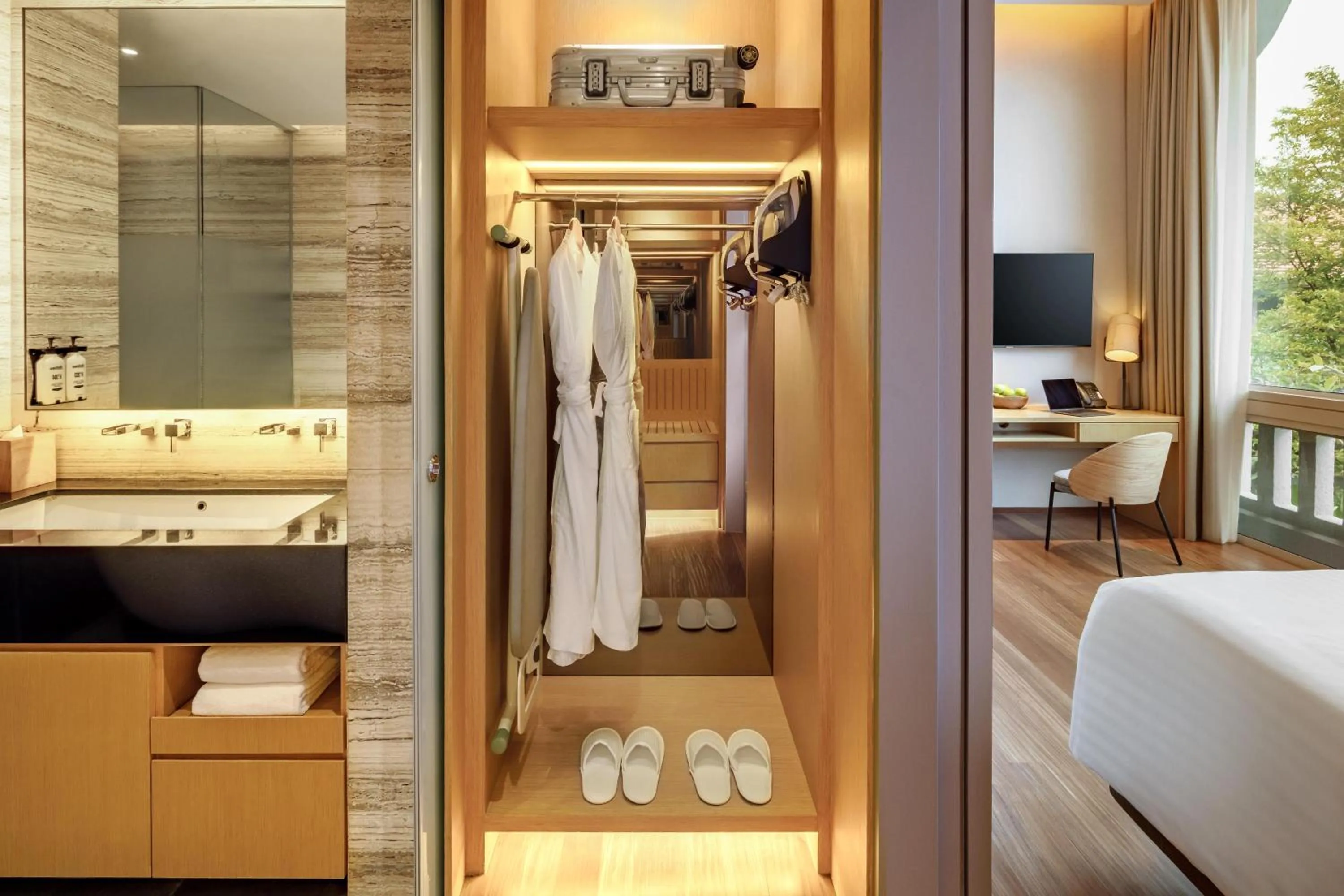 Bed in Oasia Resort Sentosa by Far East Hospitality