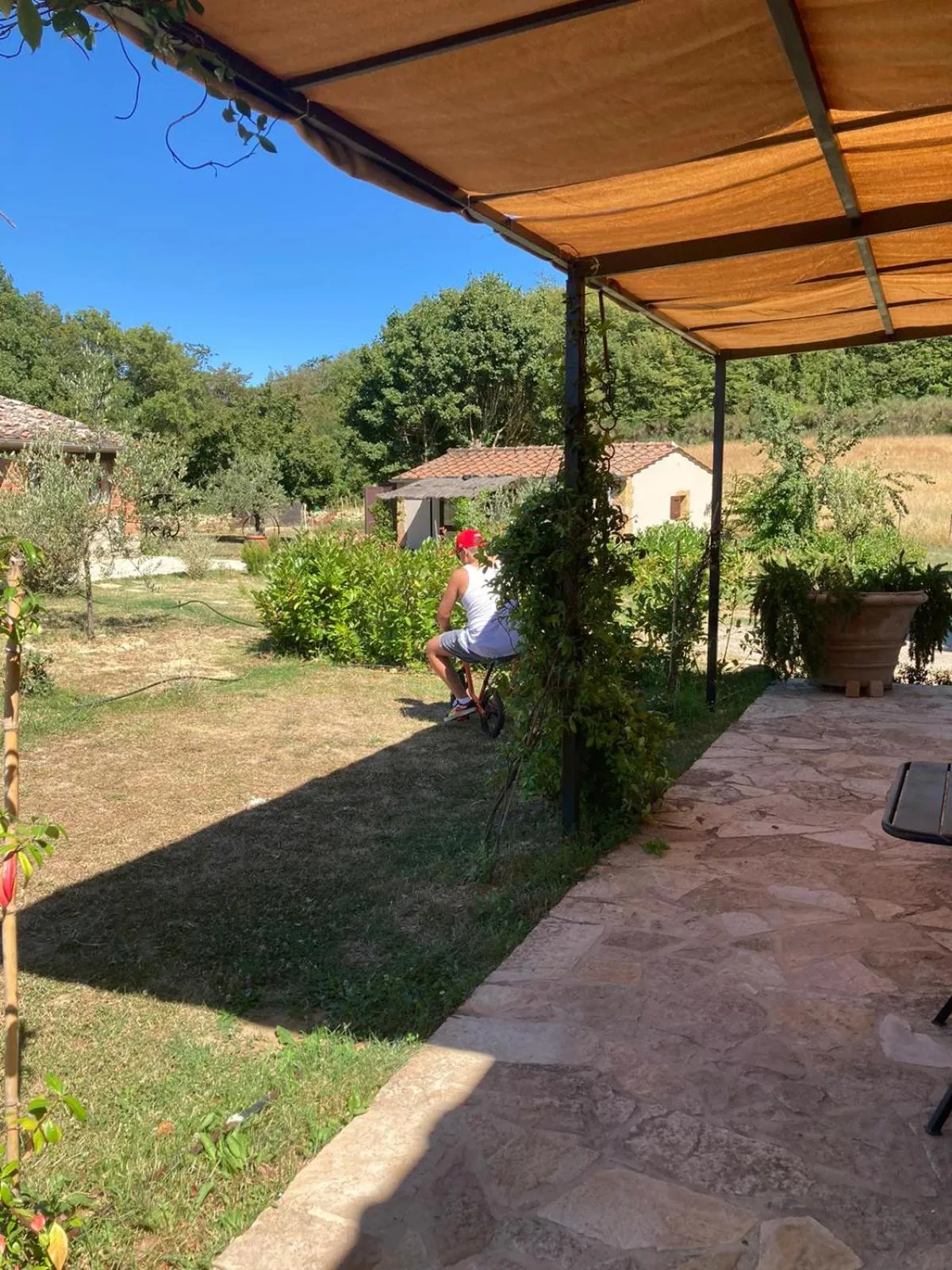 Patio in Podere La Paolina