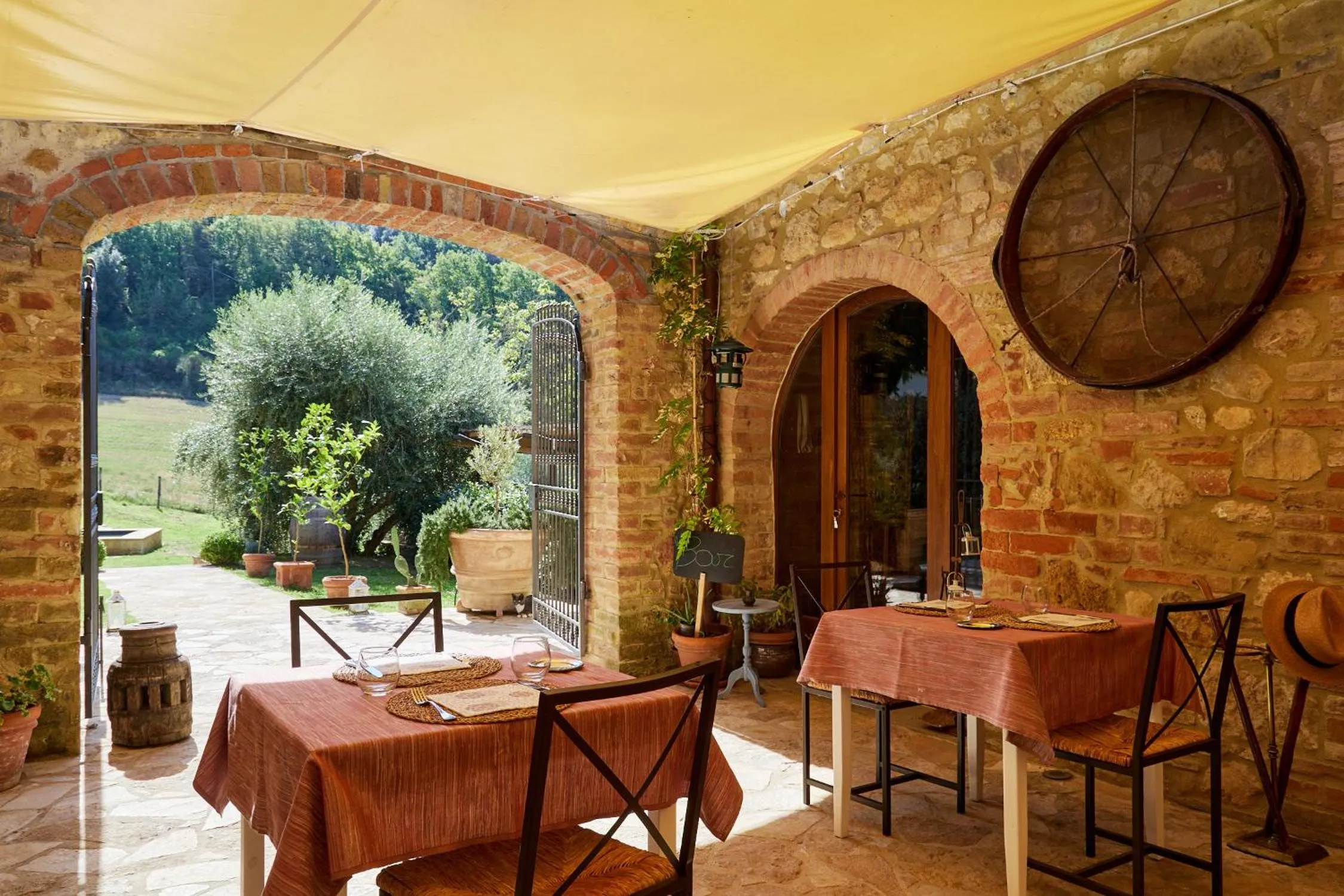 Restaurant/places to eat in Podere La Paolina