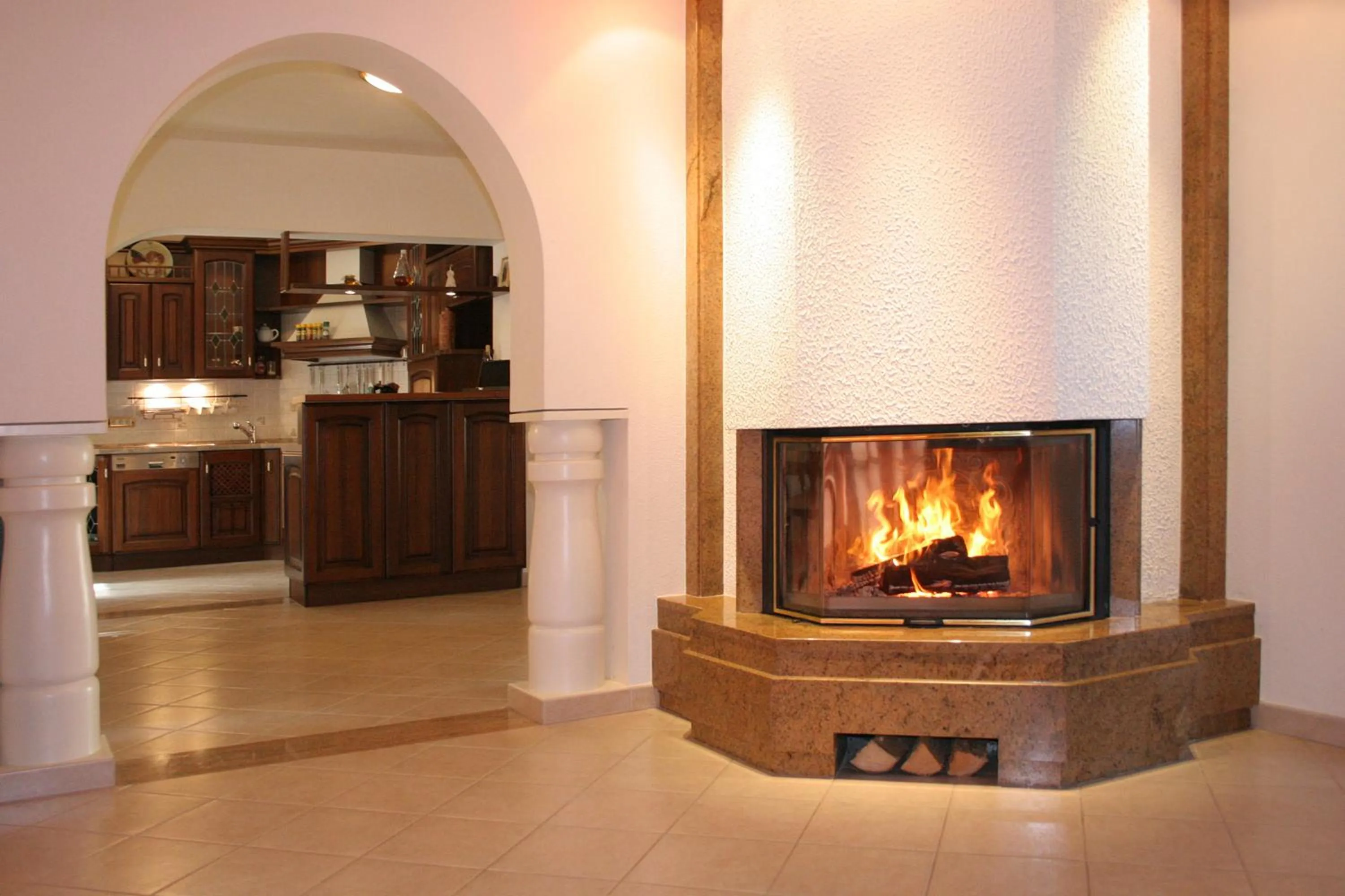 Living room in PRIVILLAGE Stare - B&B