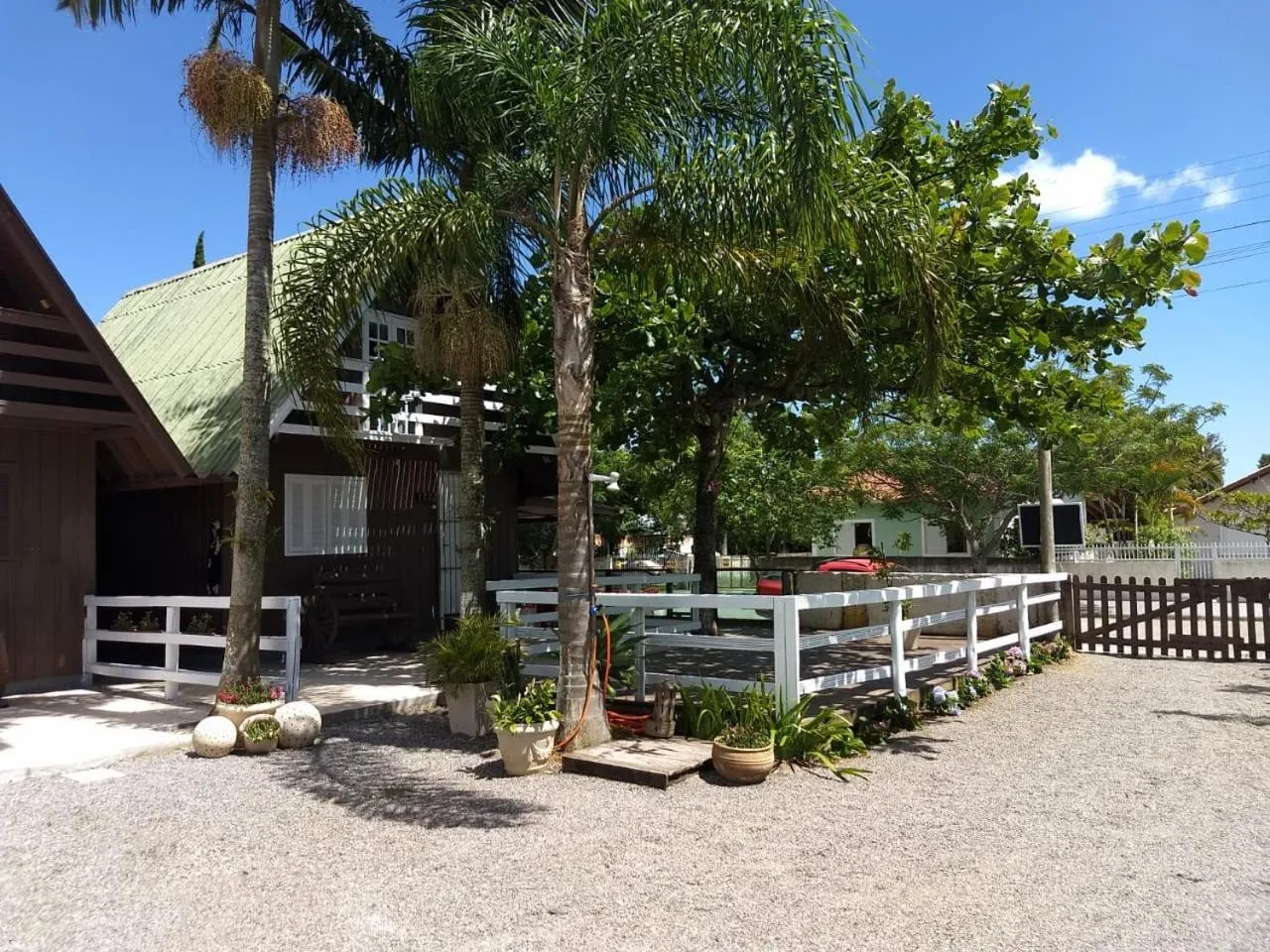 Patio in Cabanas da Vó Nena