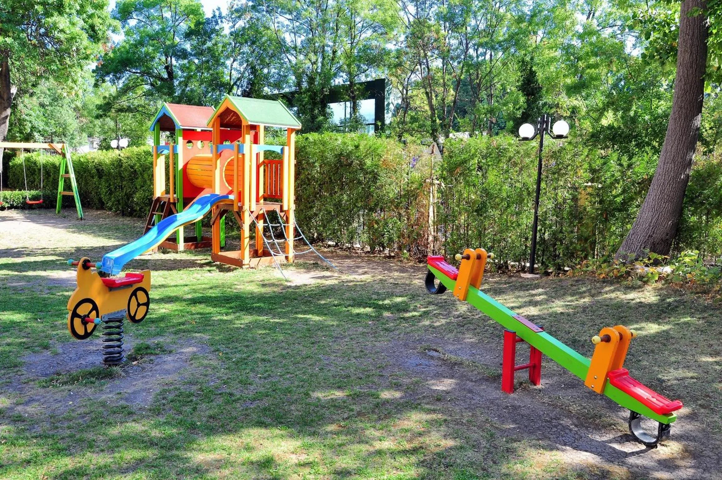 Children play ground in Hotel Paradise Green Park