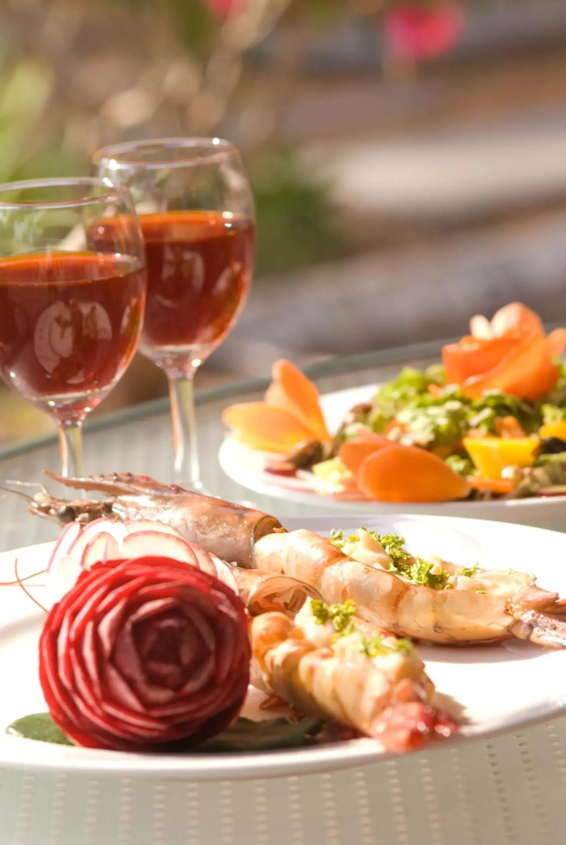 Food and drinks in Tea Bungalow Food and drinks in Tea Bungalow