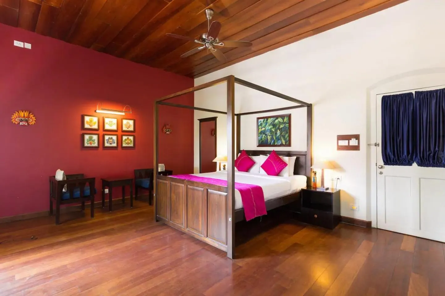 Bed in Tea Bungalow