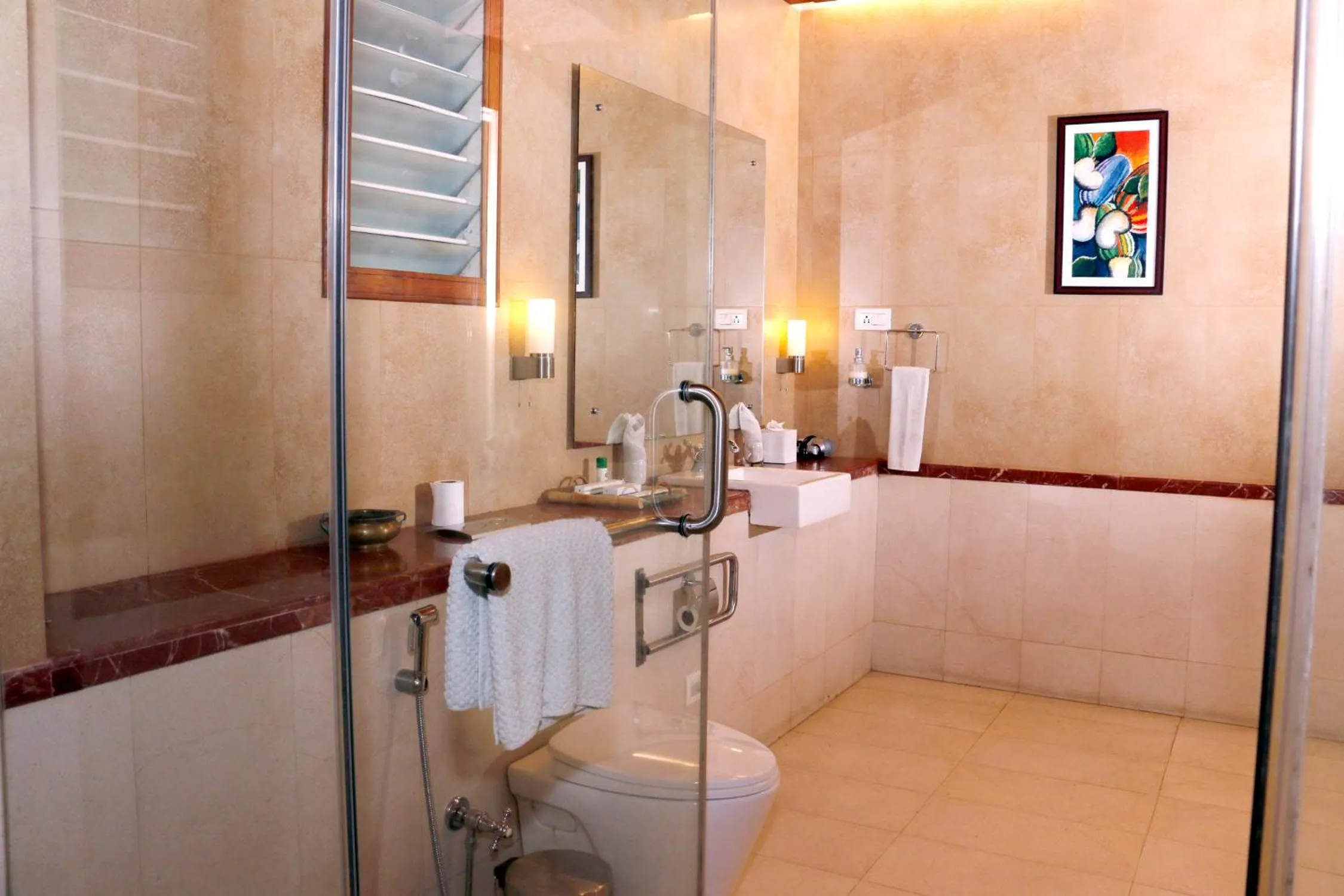 Bathroom in Tea Bungalow