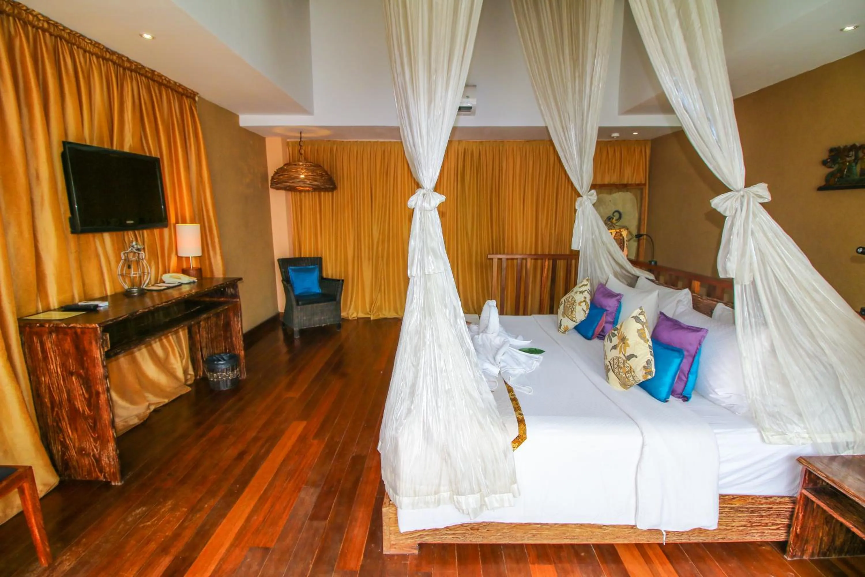 Bedroom, Bed in Kupu Kupu Jimbaran Beach Hotel & Spa by L’Occitane