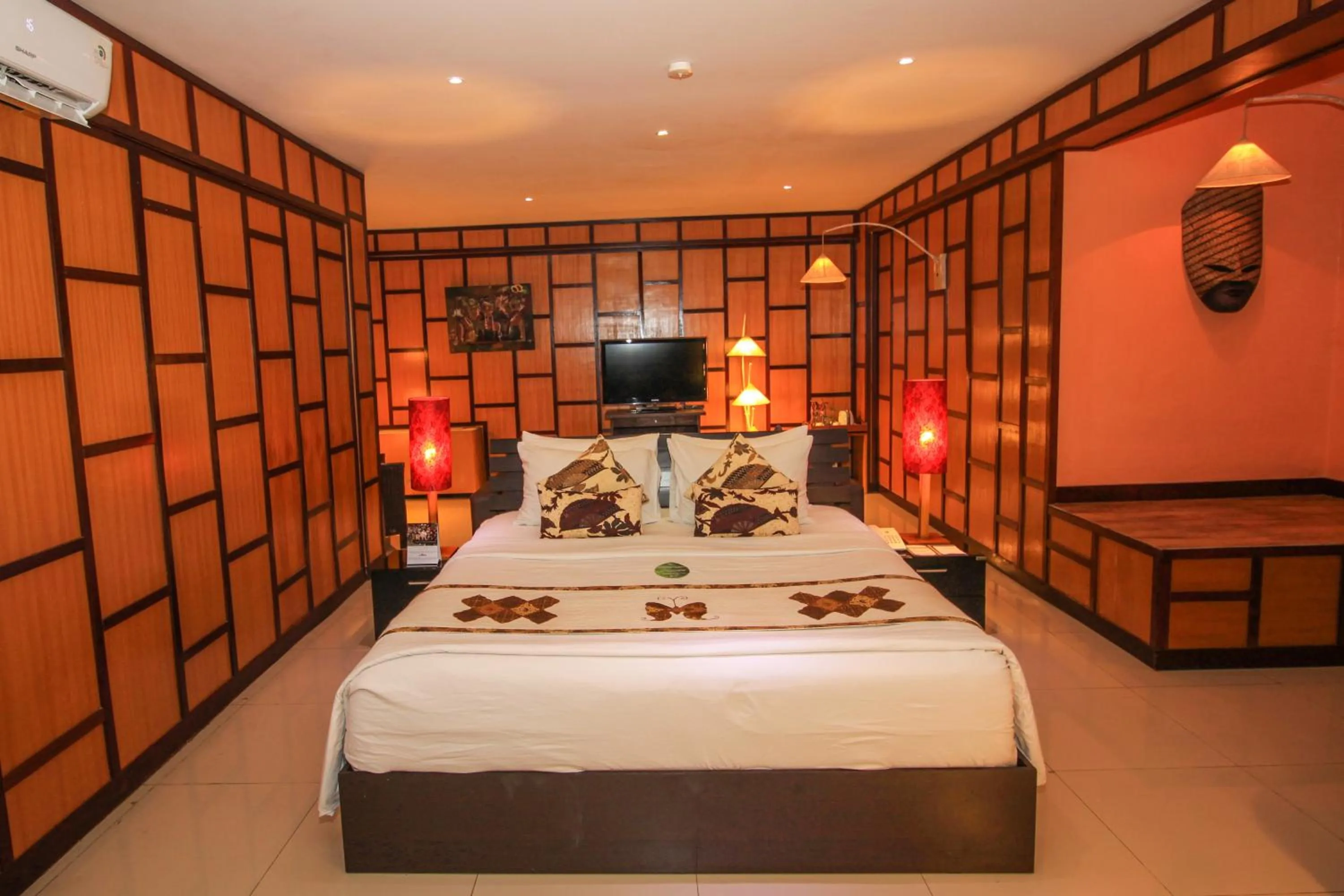 Bedroom, Bed in Kupu Kupu Jimbaran Beach Hotel & Spa by L’Occitane