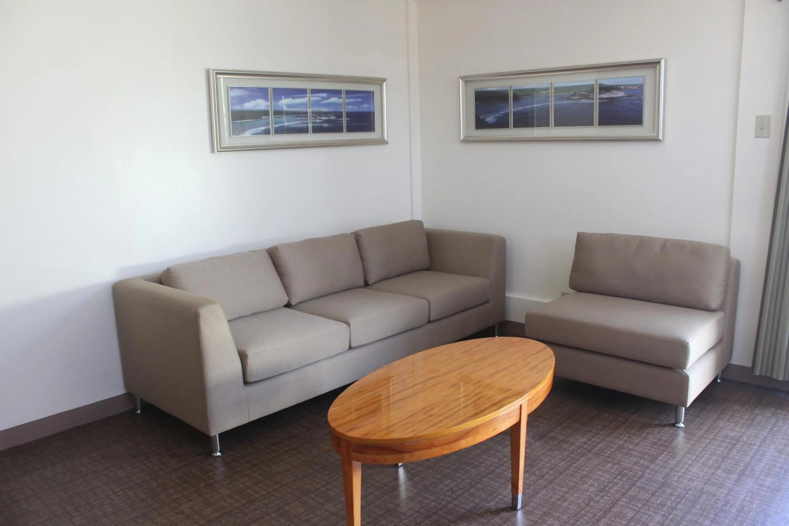 Seating area in Saipan Beach Hotel