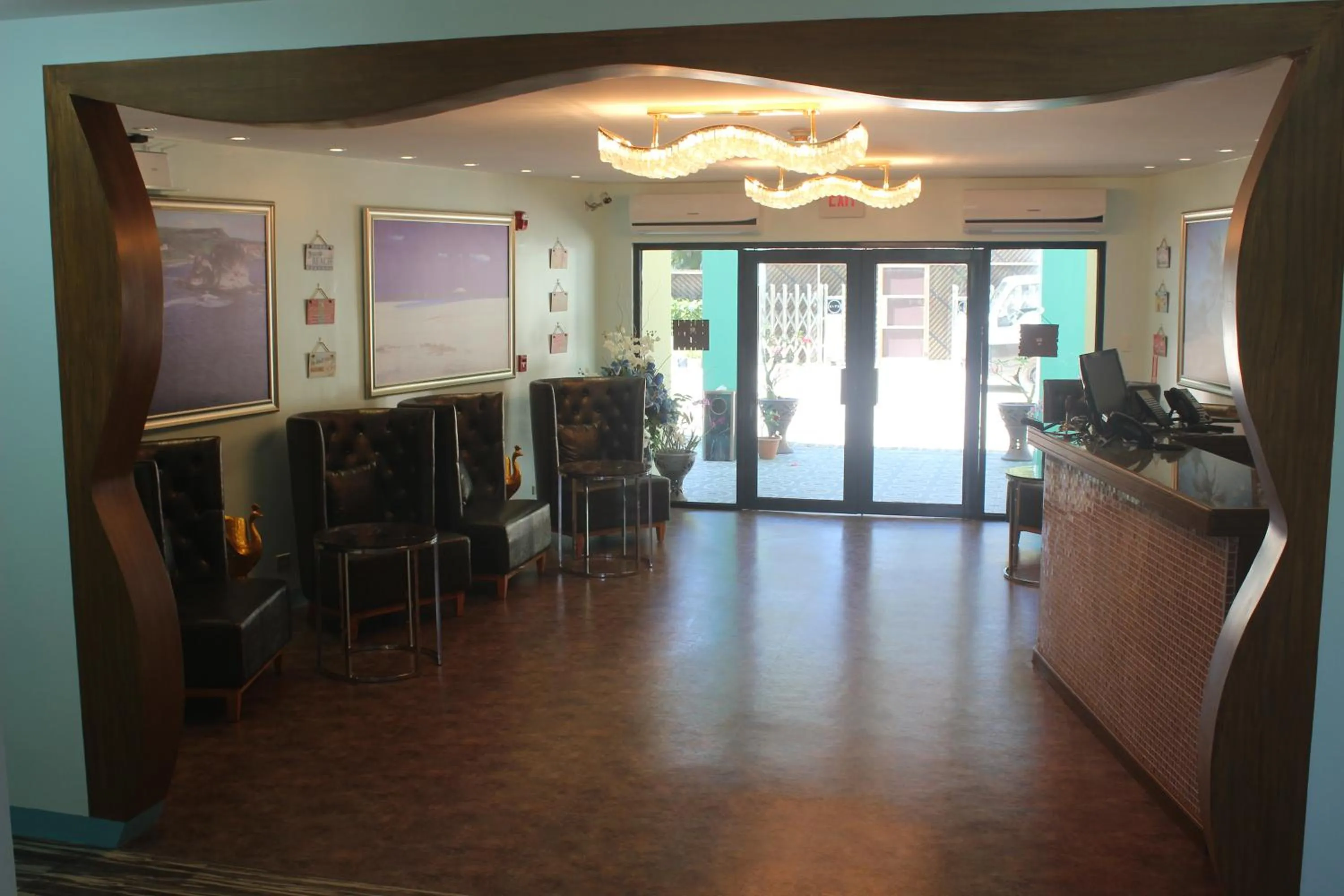 Lobby or reception in Saipan Beach Hotel