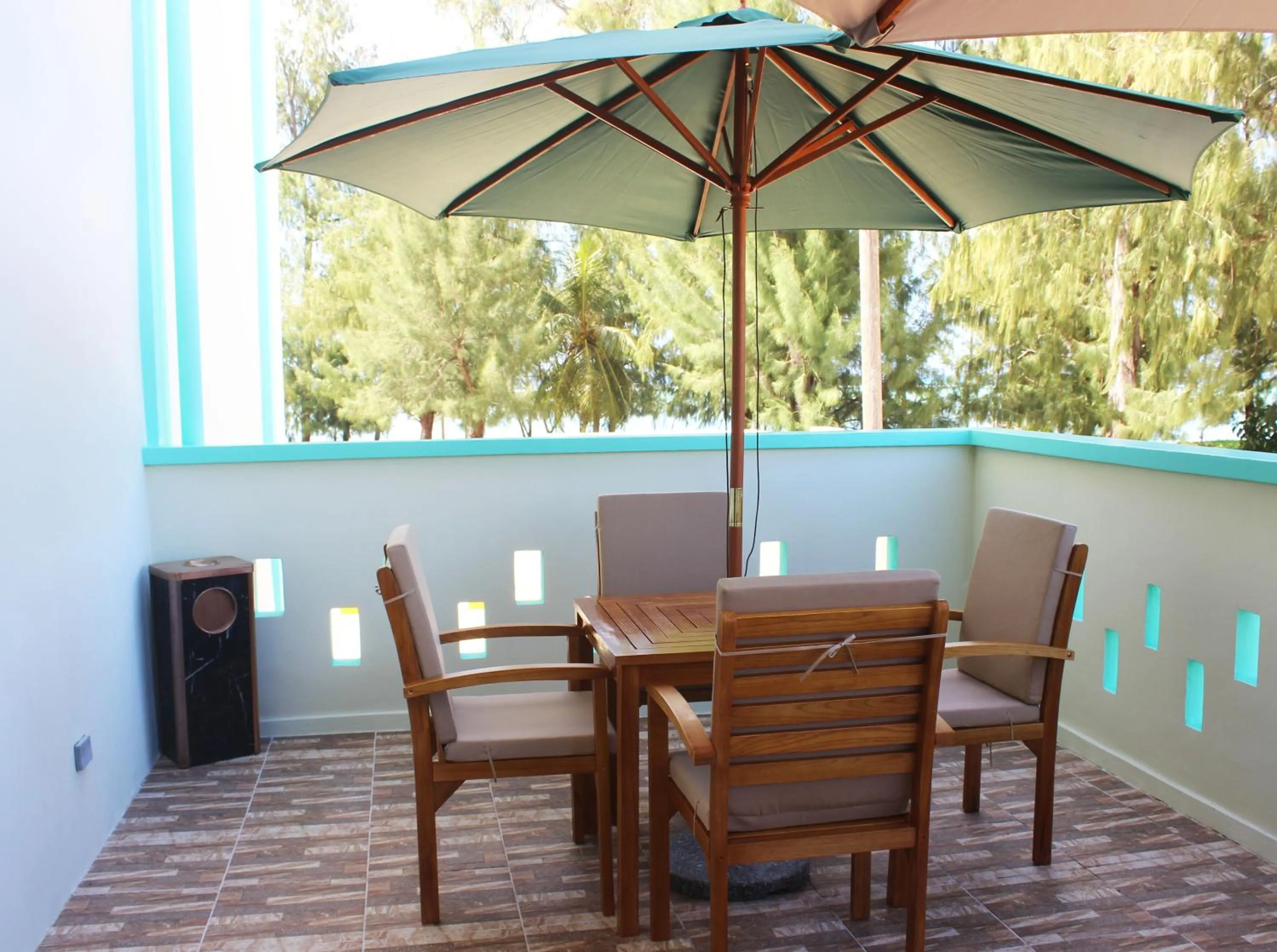Balcony/Terrace in Saipan Beach Hotel