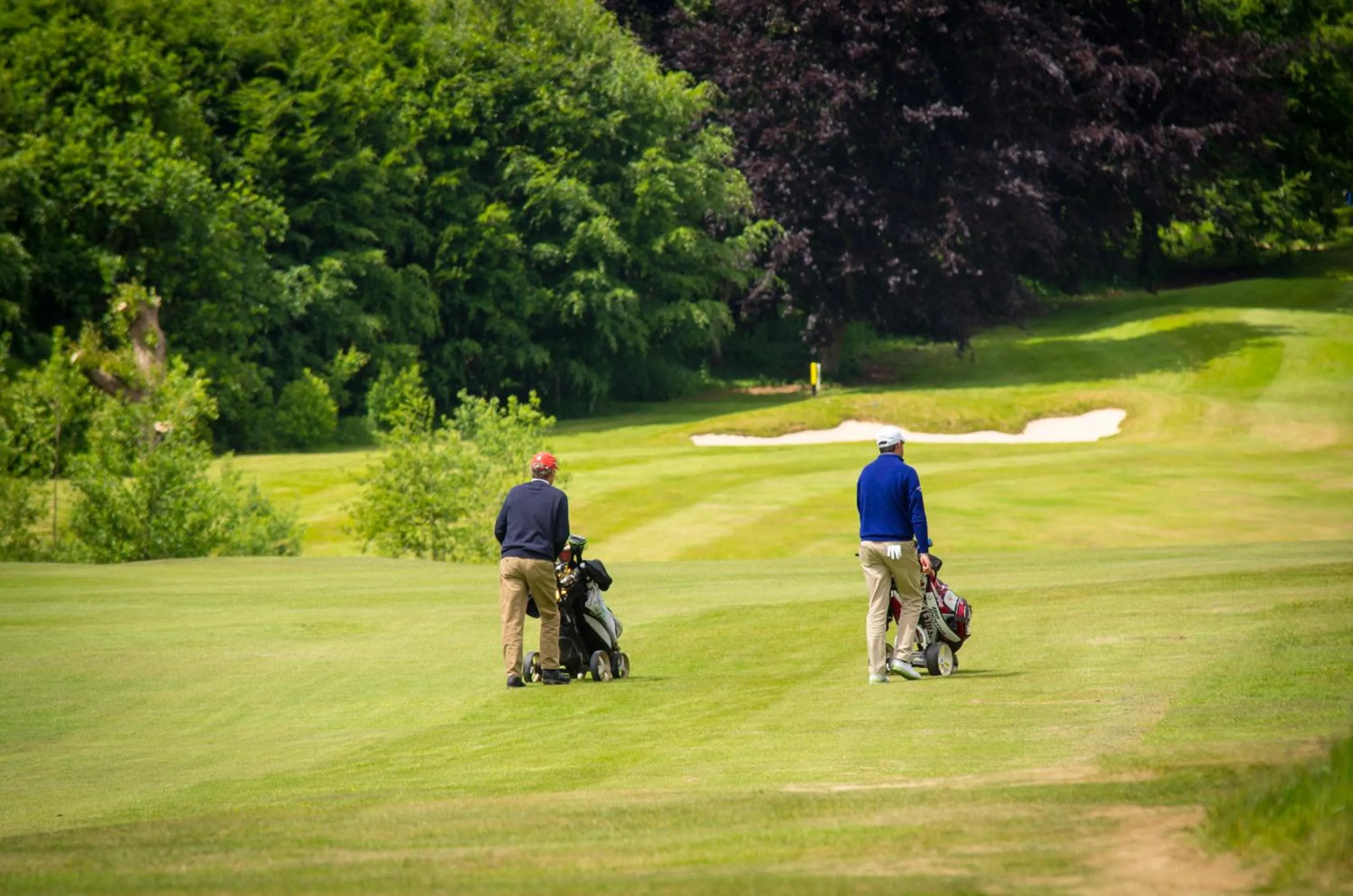 Golfcourse in Leeds Castle Stable Courtyard Bed and Breakfast