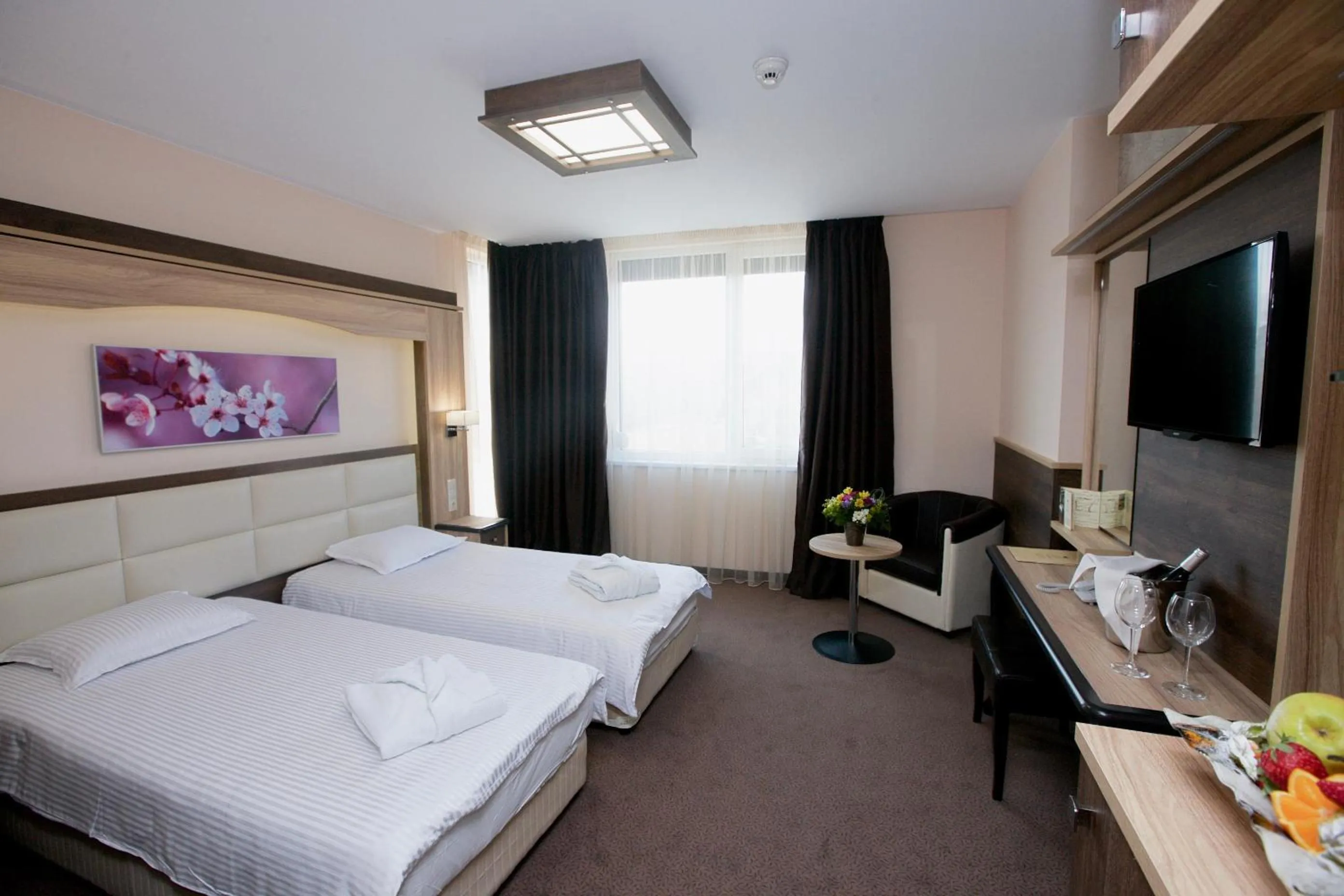 Bed in Hotel ZOO Sofia