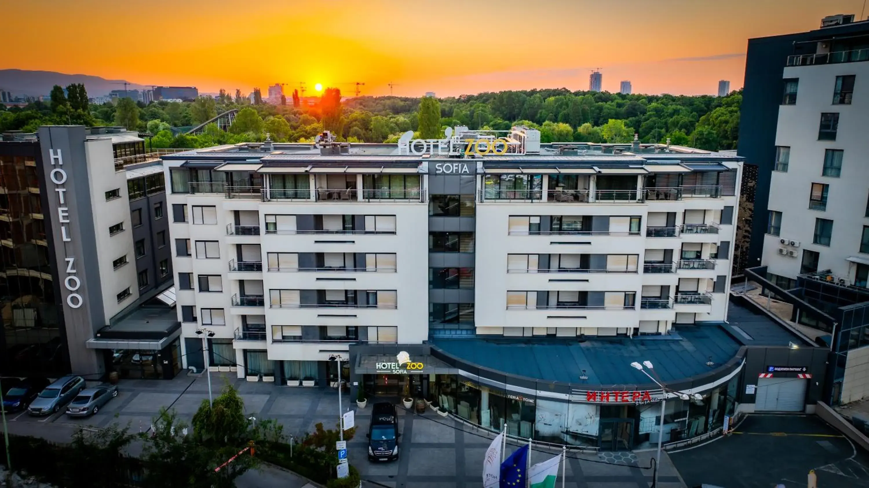 Property building in Hotel ZOO Sofia Property building in Hotel ZOO Sofia