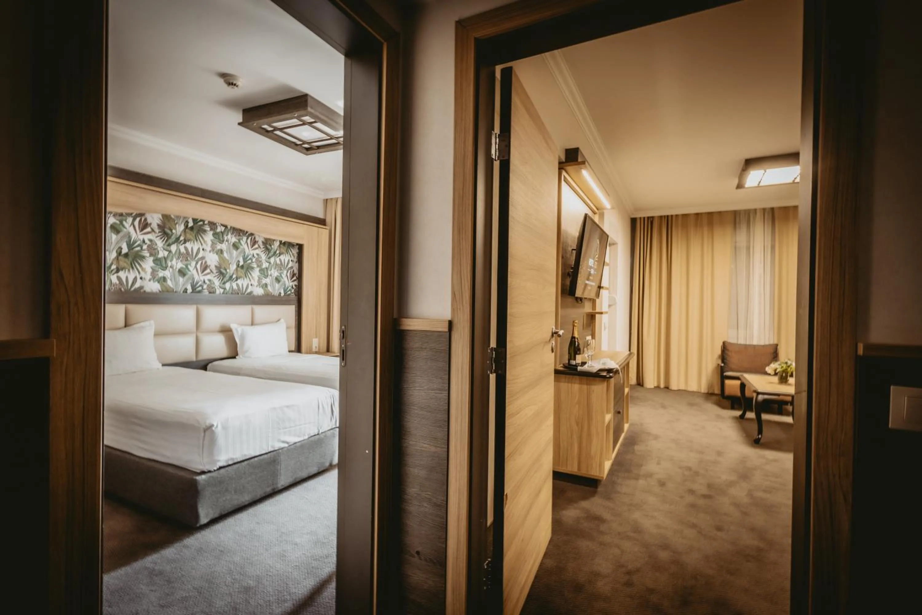 Bed in Hotel ZOO Sofia