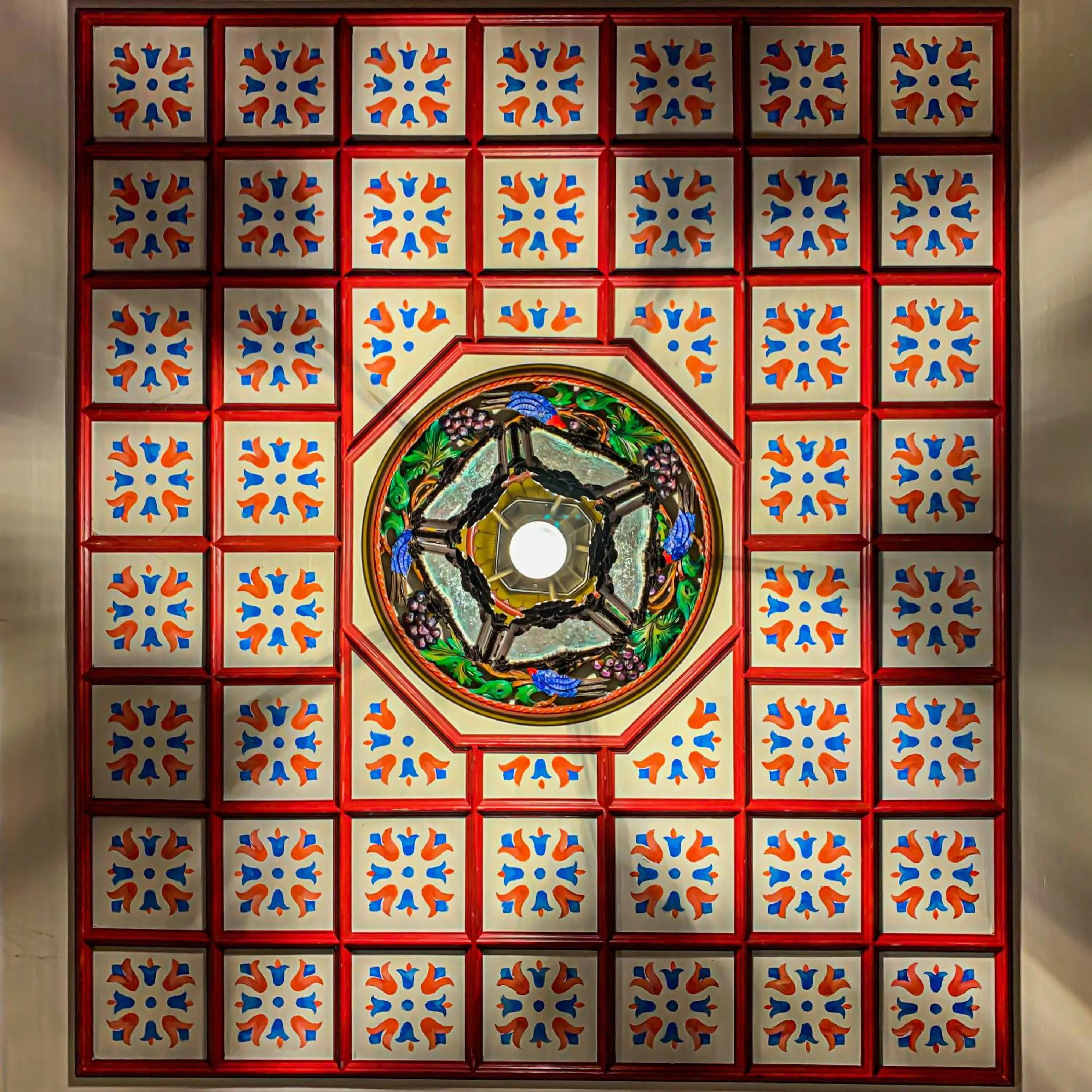 Decorative detail in ARCHONTARIKI Historic Boutique Hotel