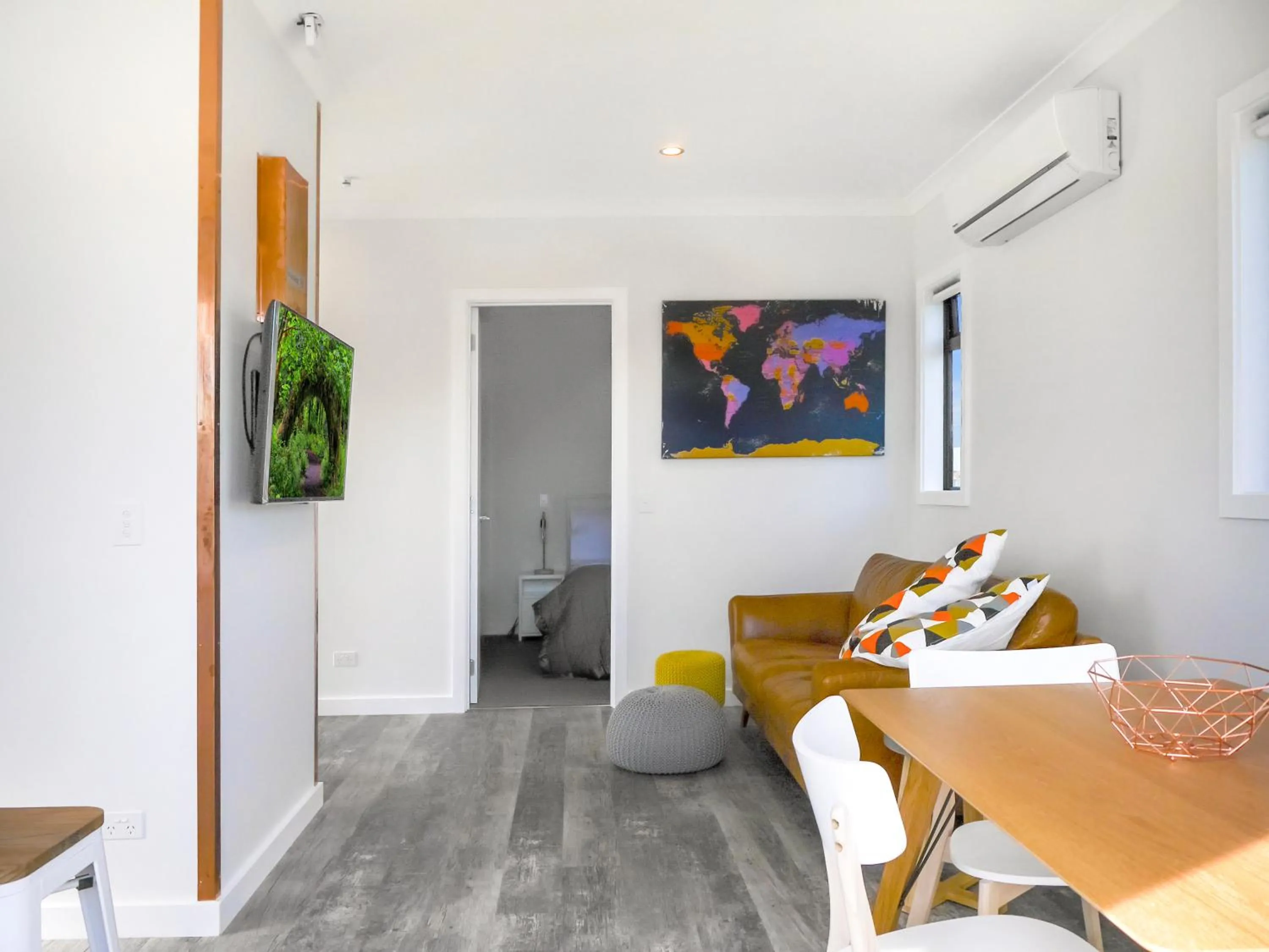 Living room in Twizel Cottages