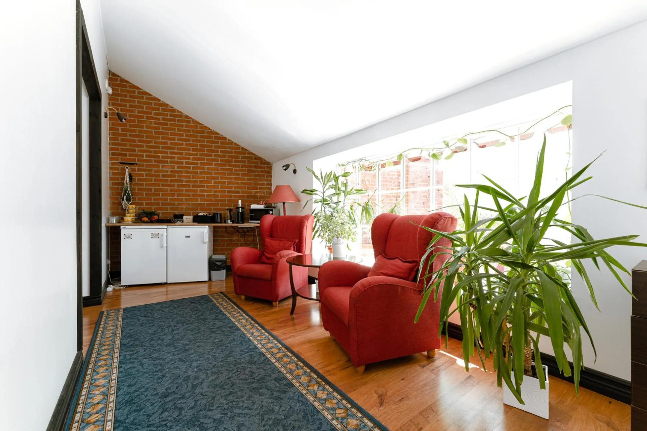 Communal lounge/ TV room in Hermannuse Maja
