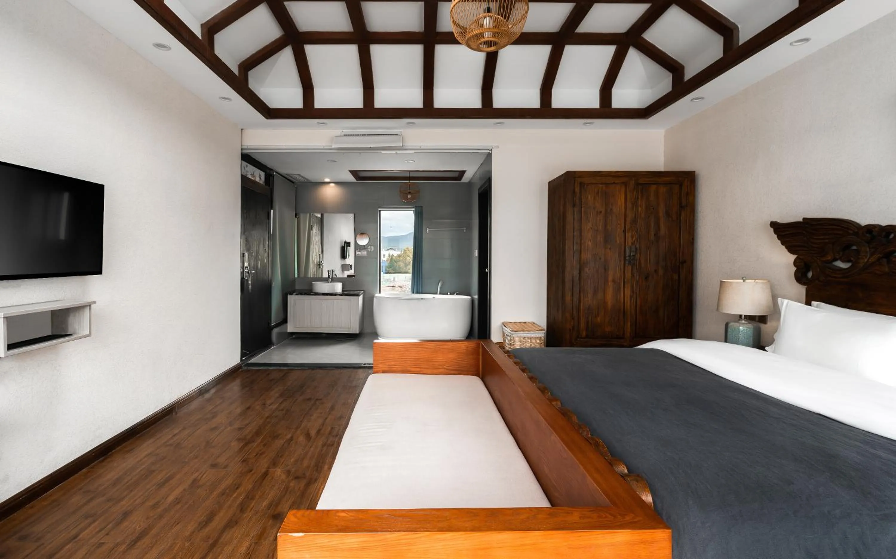 Bedroom, Bed in Lijiang Gemmer Hotel