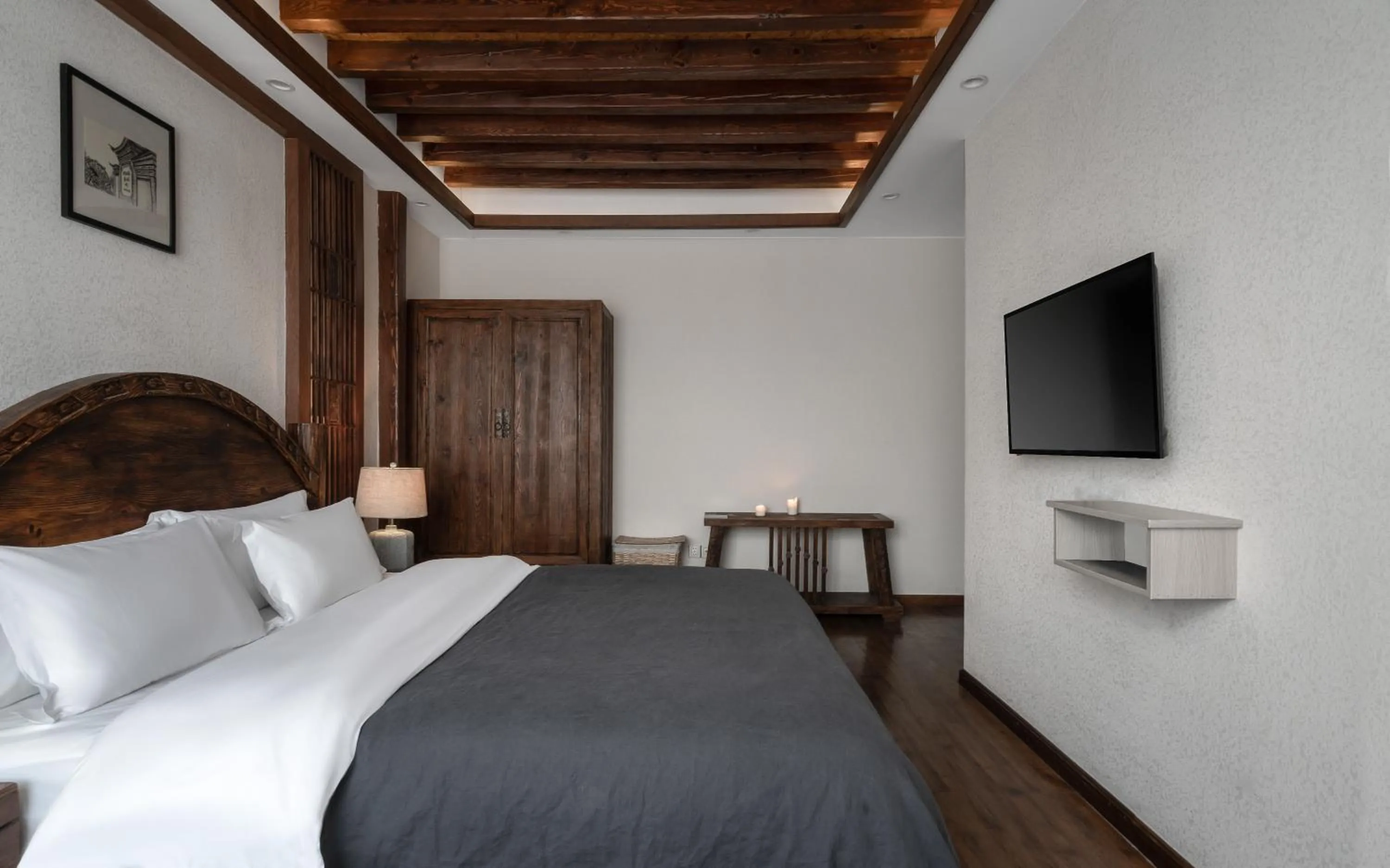 Bedroom, Bed in Lijiang Gemmer Hotel