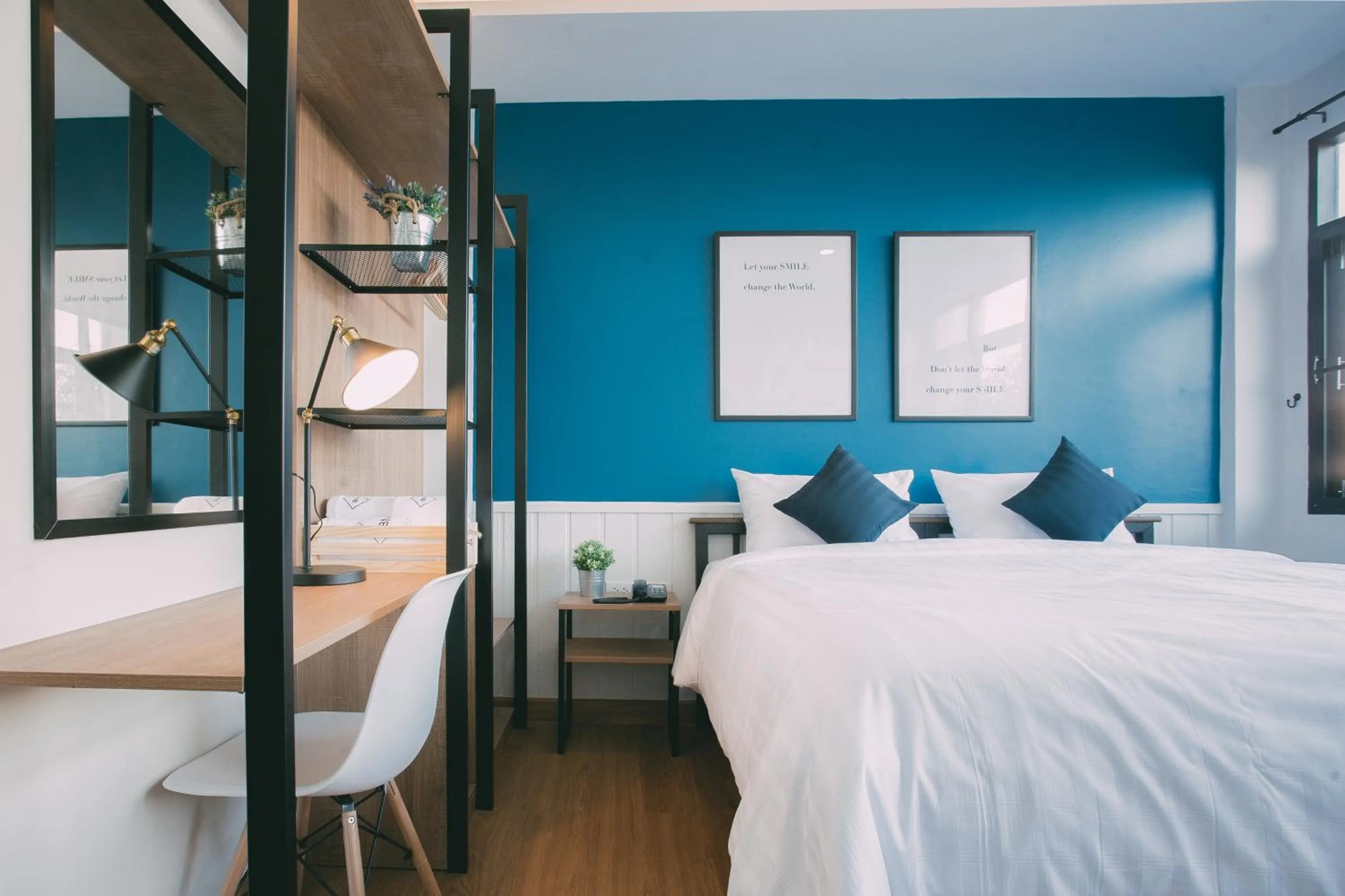 Bedroom, Bed in Baan Noppadol